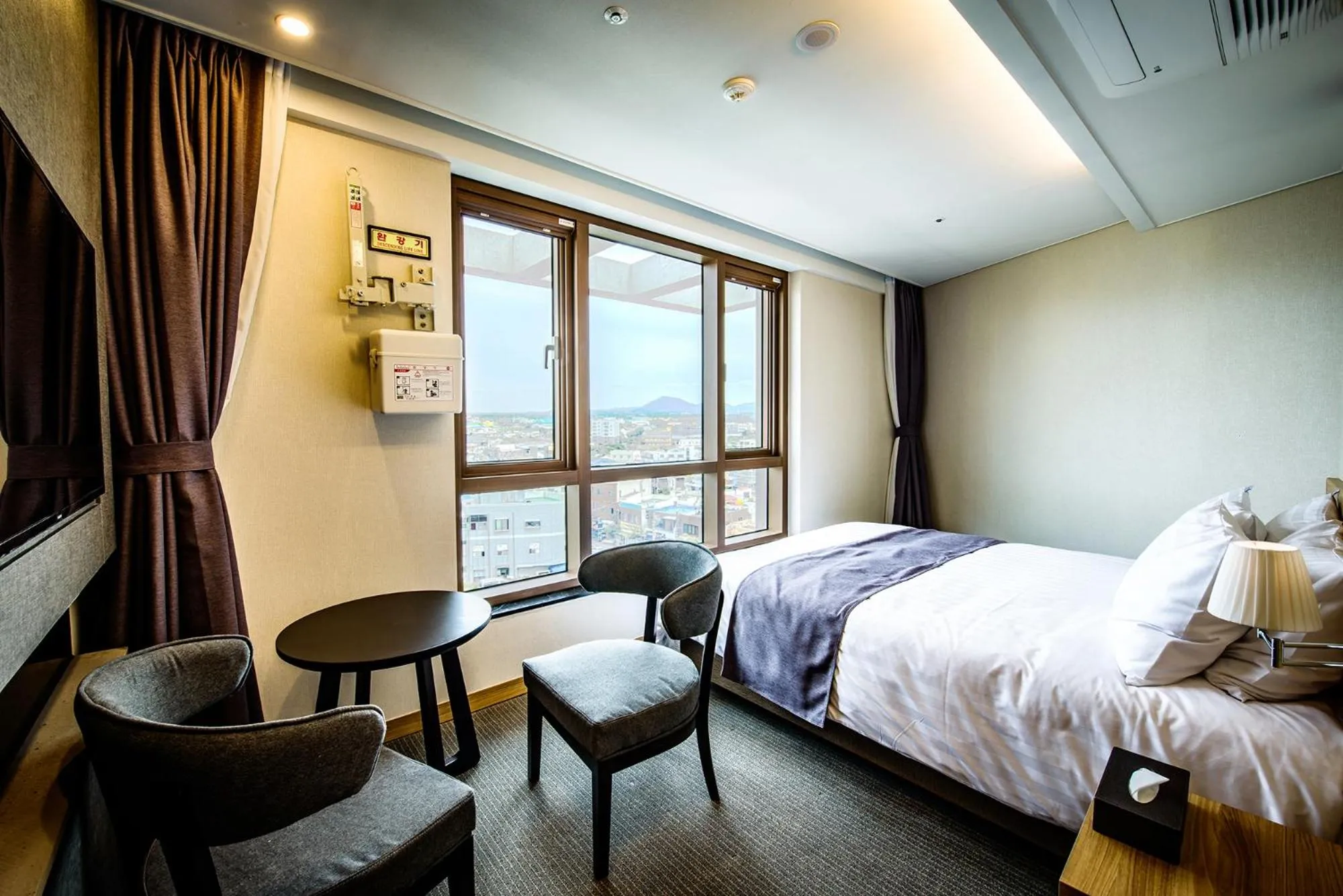 Bed in Utop Ubless Hotel Jeju