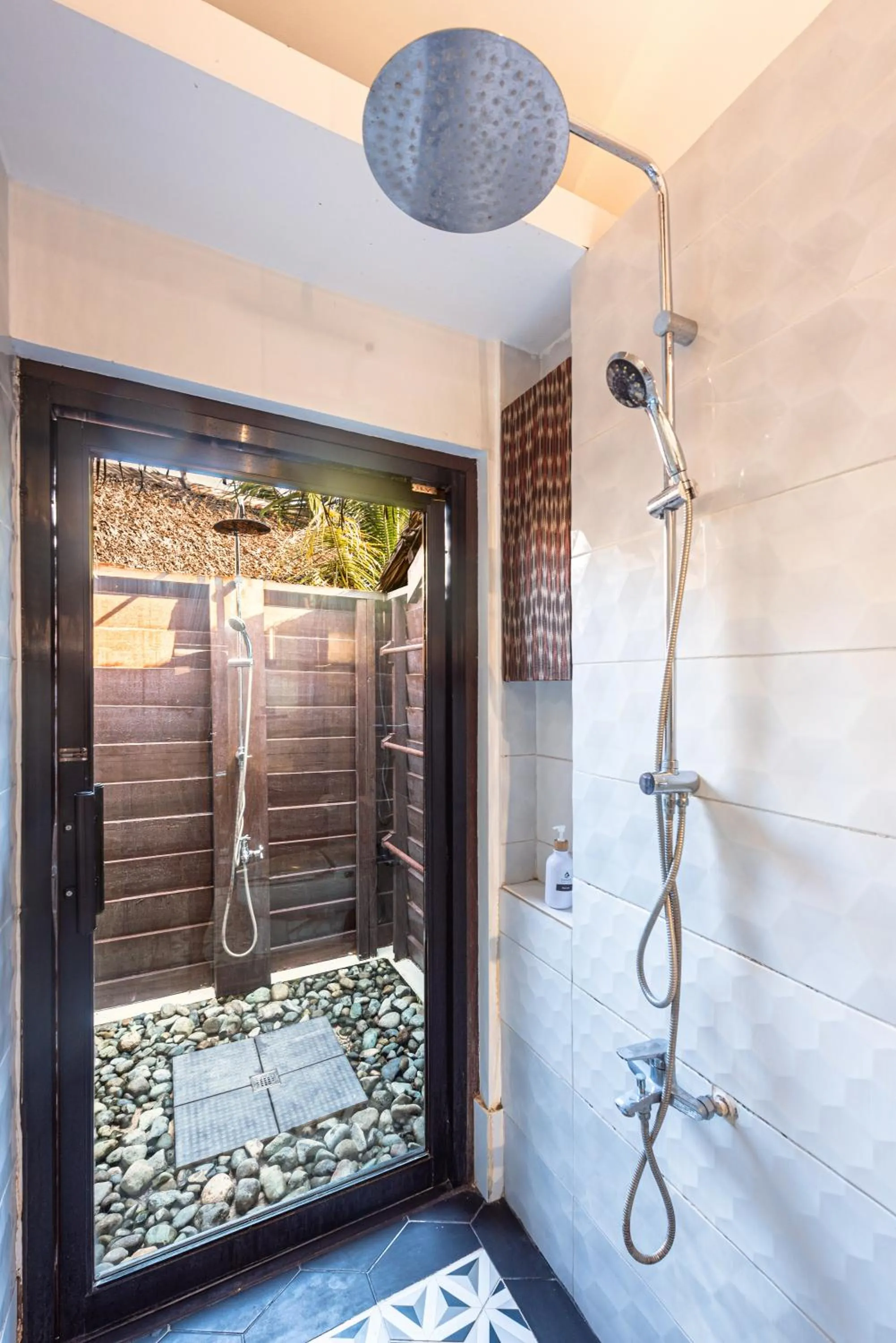 Shower in Siargao Island Villas