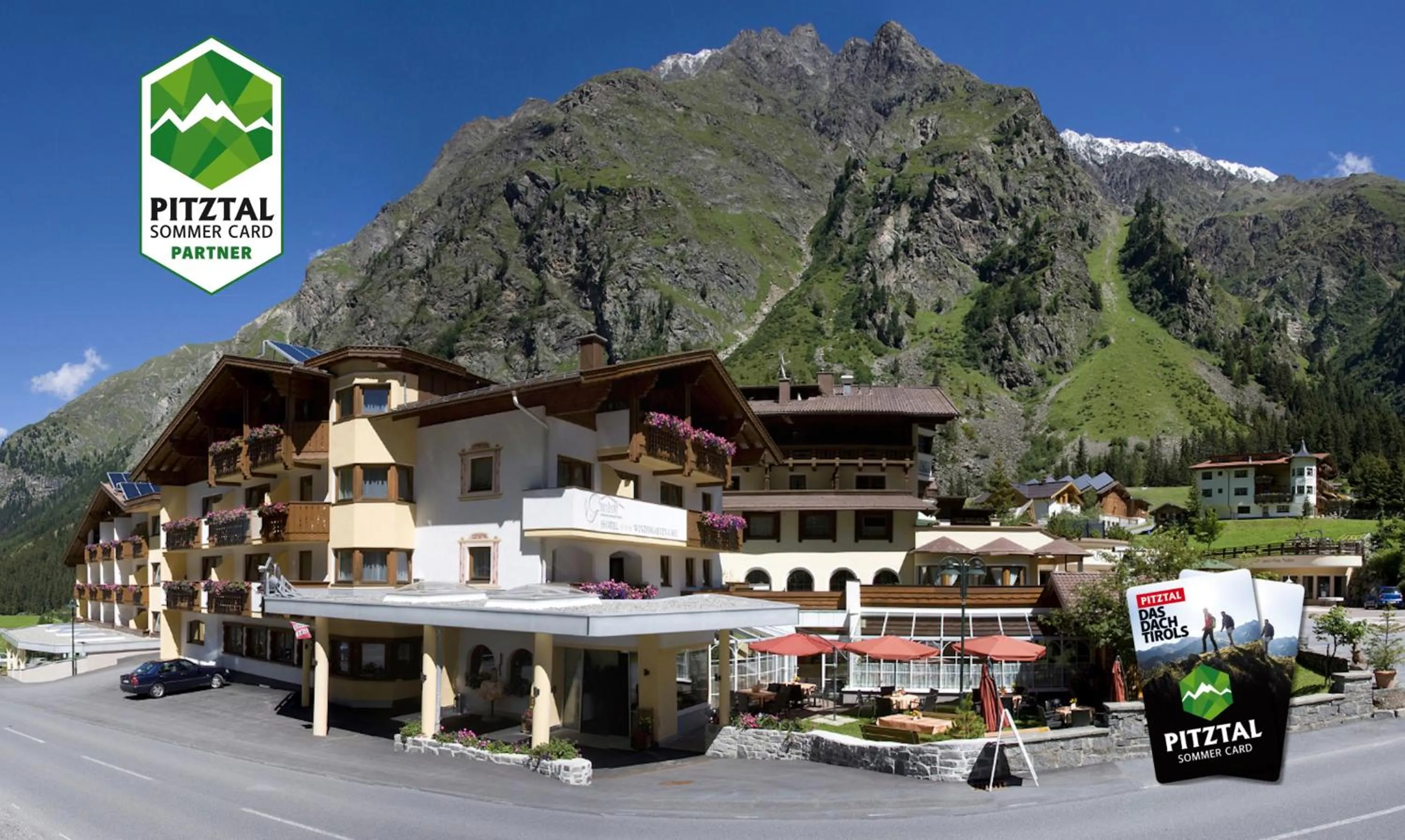 Facade/entrance in Hotel Gundolf