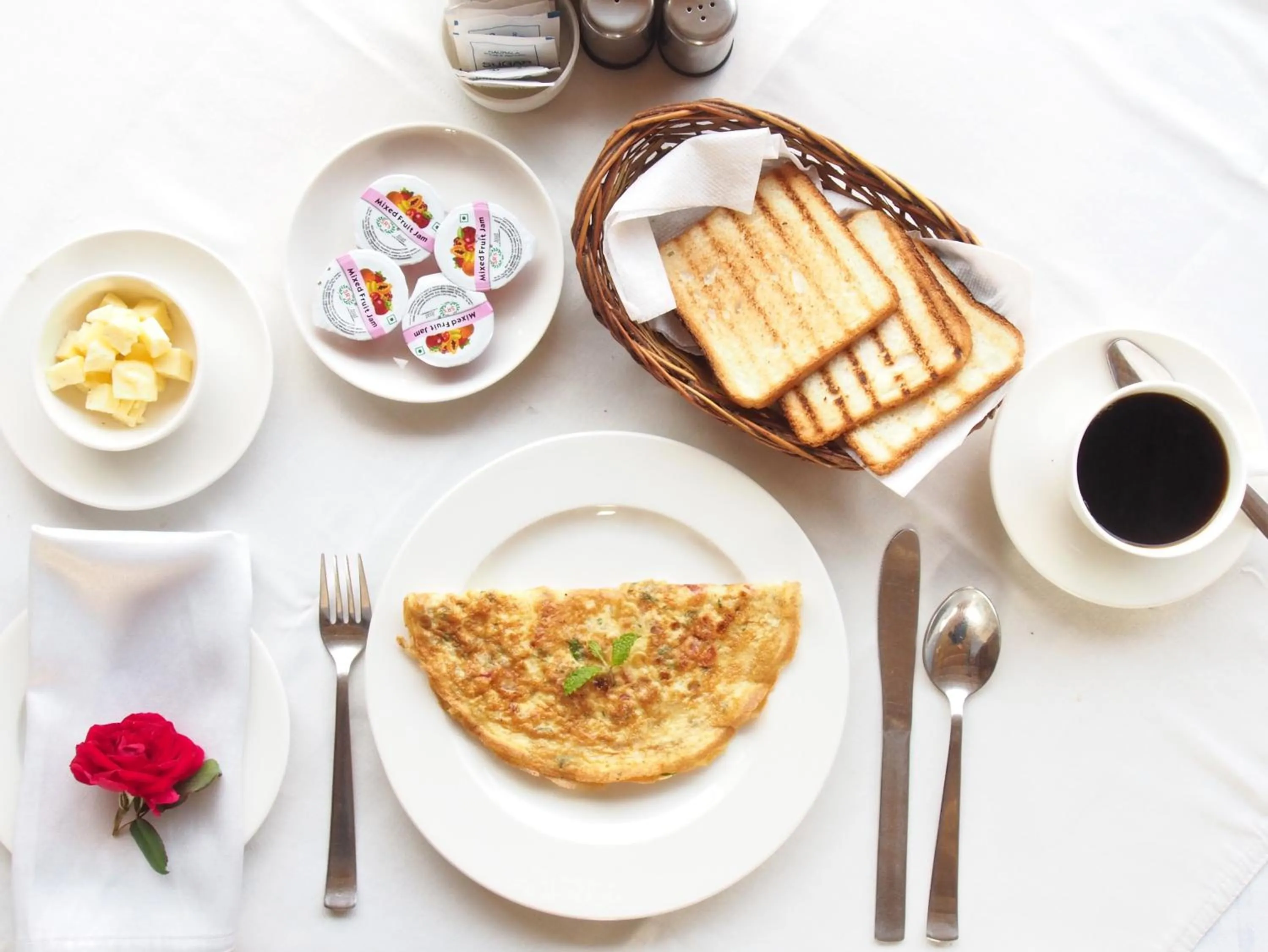 Breakfast in Heritage Gouri Haveli