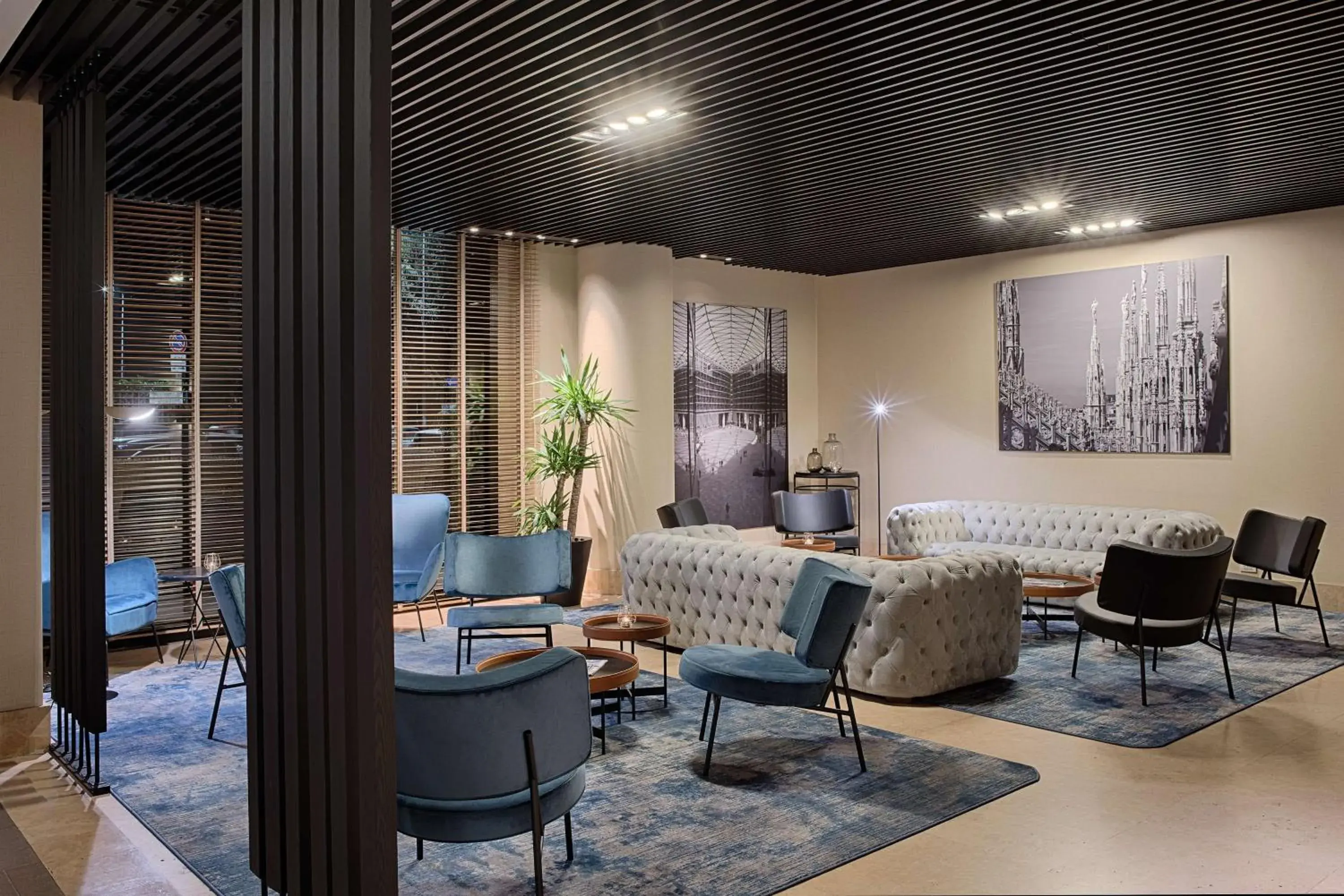 Lobby or reception in Radisson Blu Hotel Milan Lobby or reception in Radisson Blu Hotel Milan