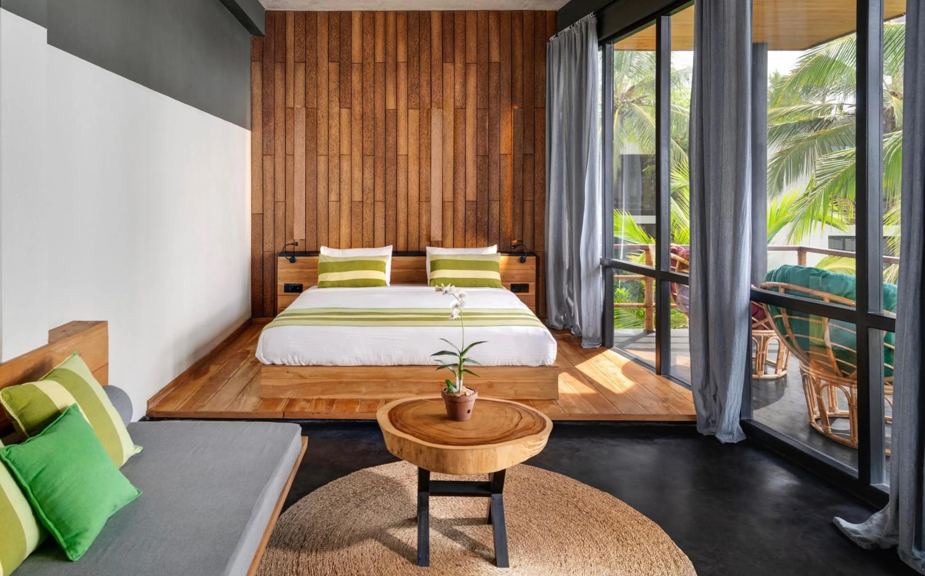 Photo of the whole room, Bed in Lankavatara Ocean Retreat & Spa