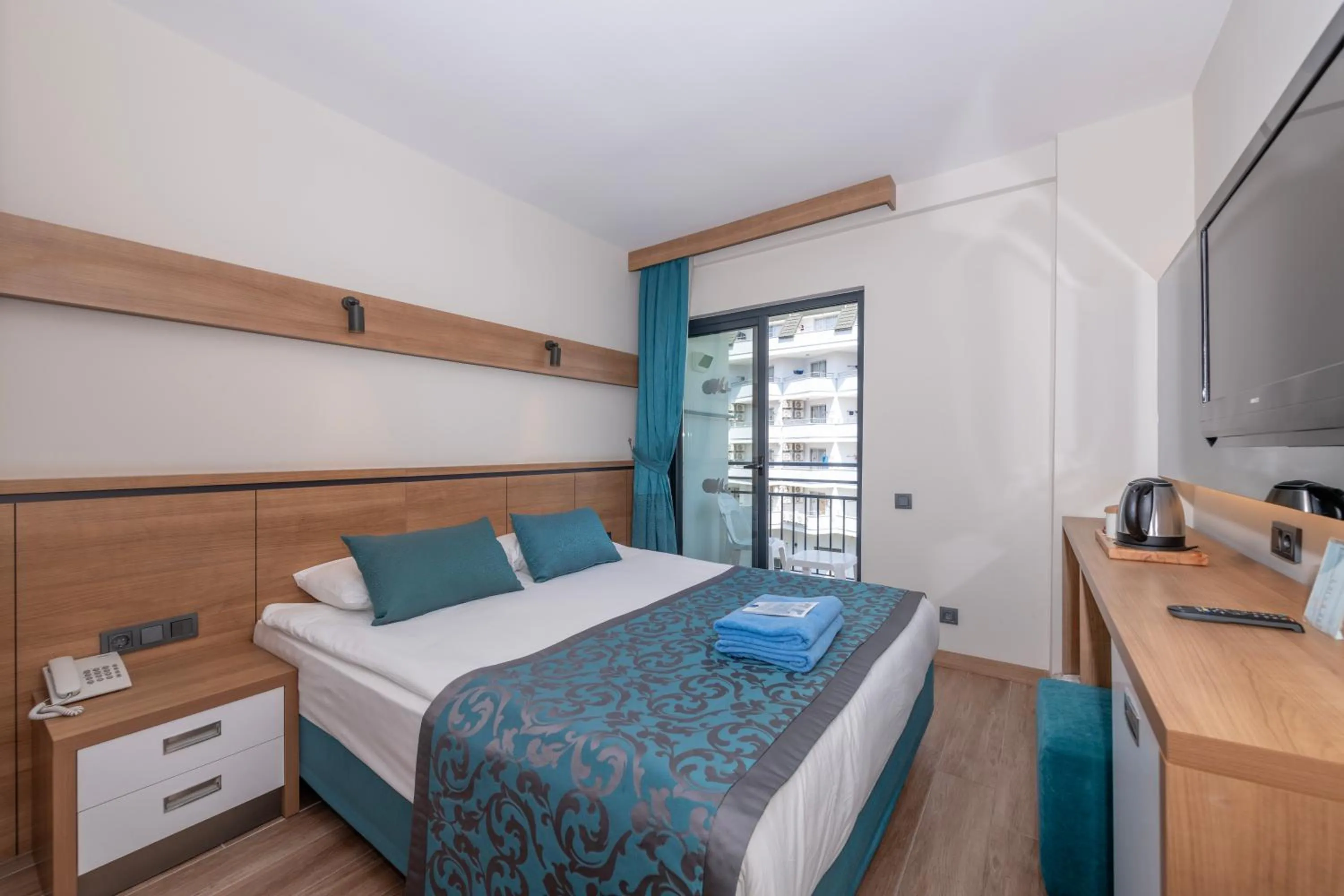 Bed in Meryan Hotel - Ultra All Inclusive