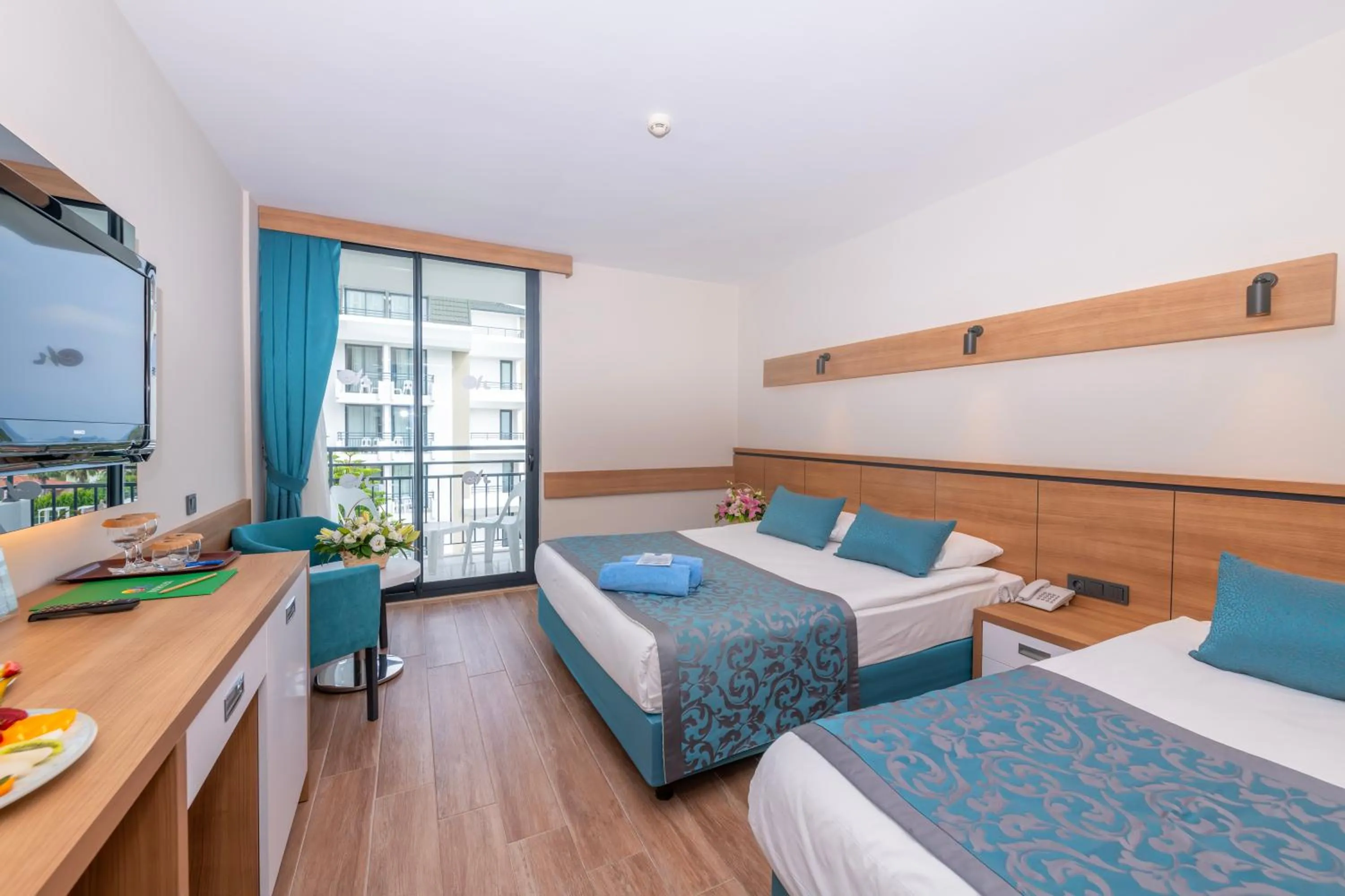 Bed in Meryan Hotel - Ultra All Inclusive