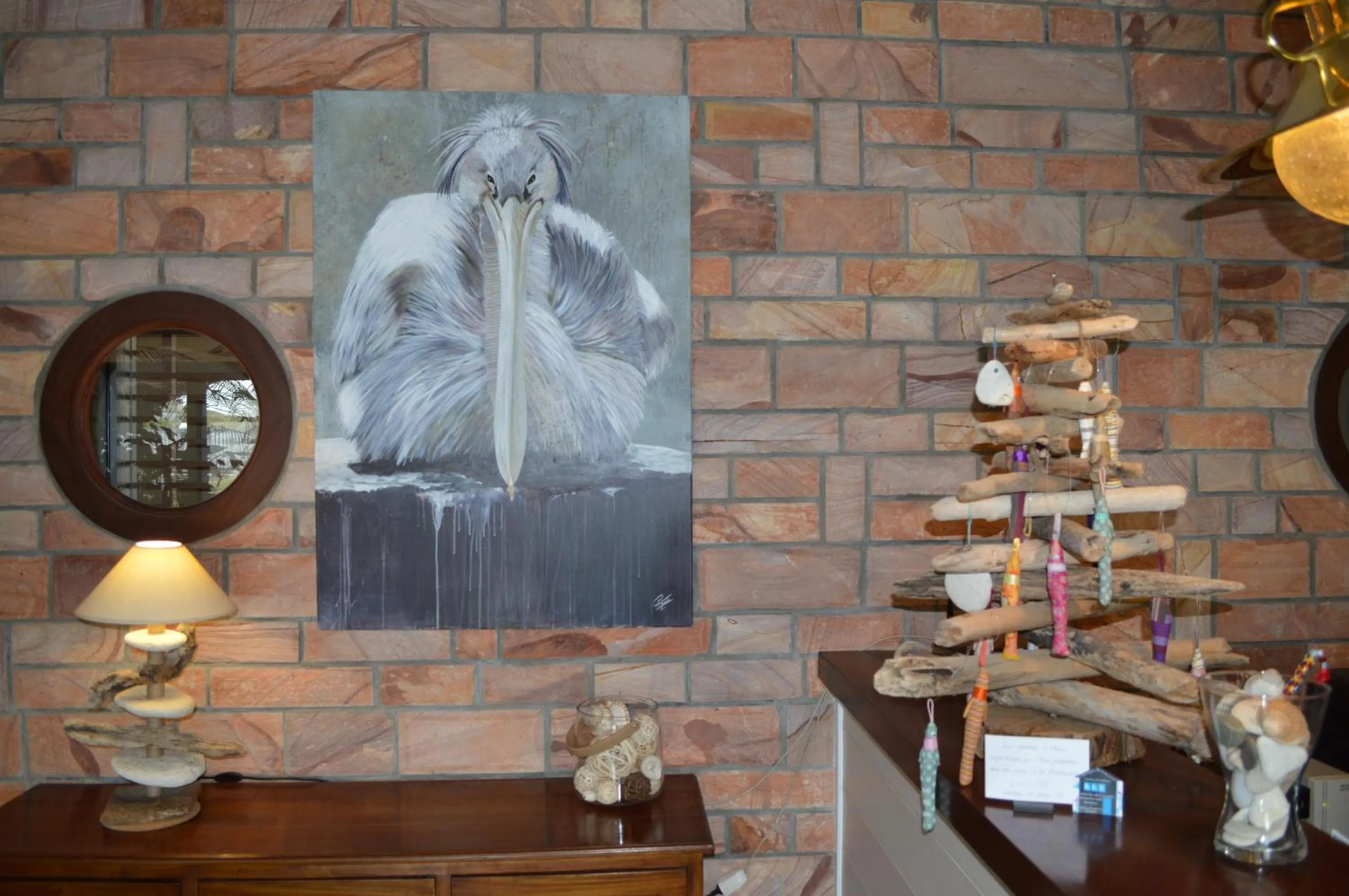 Decorative detail in Hotel L'Oceane