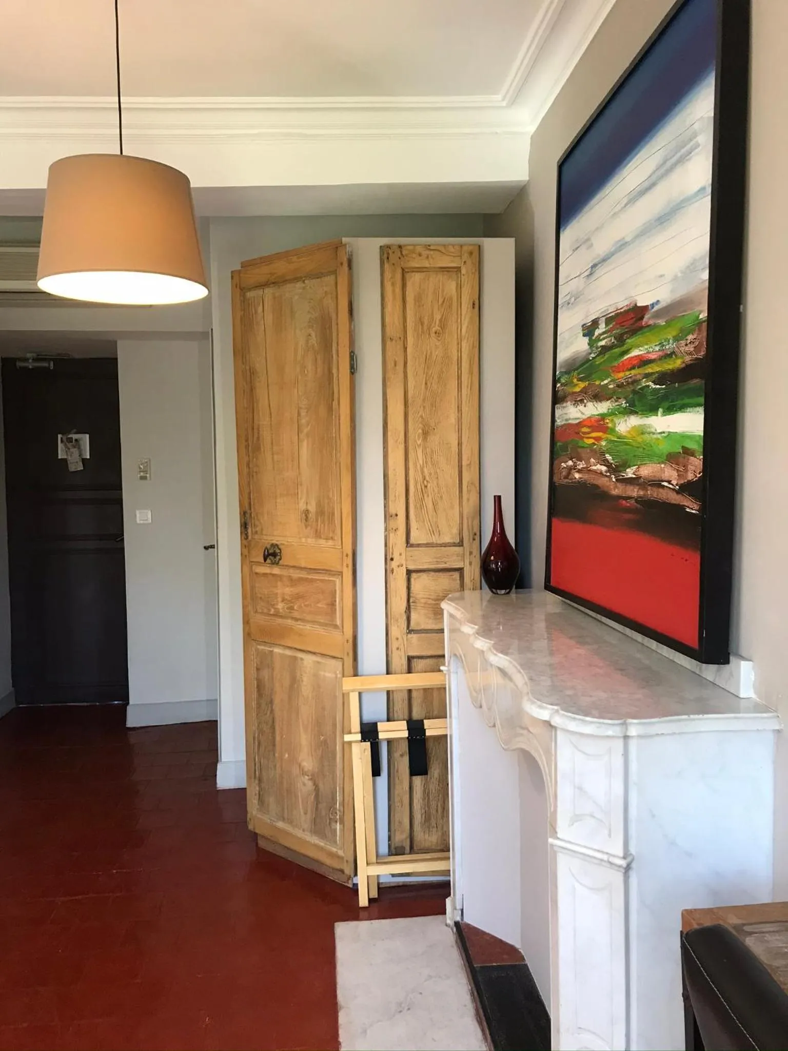 Bedroom in Logis Hôtel Château De Palaja