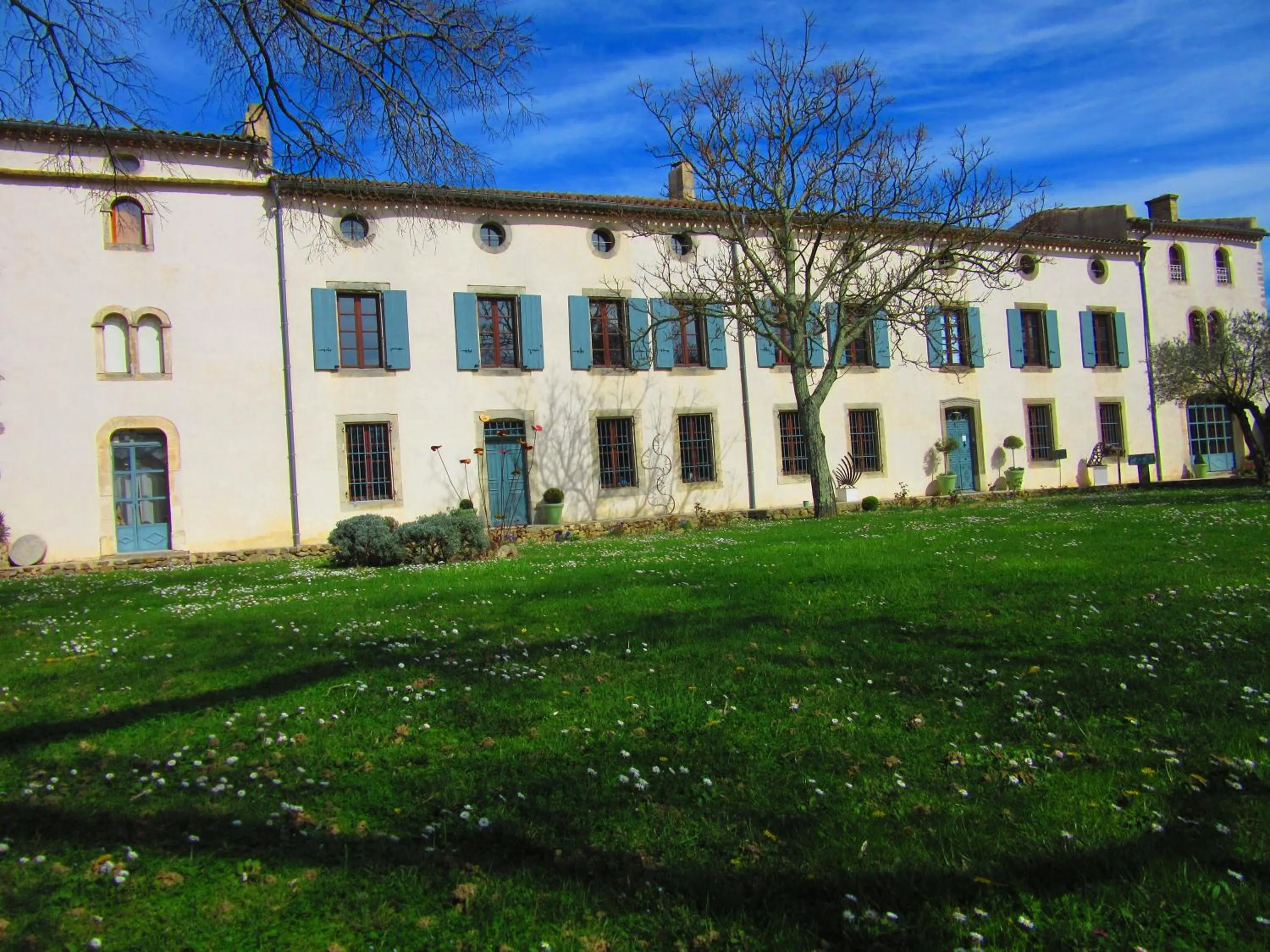 Property building in Logis Hôtel Château De Palaja
