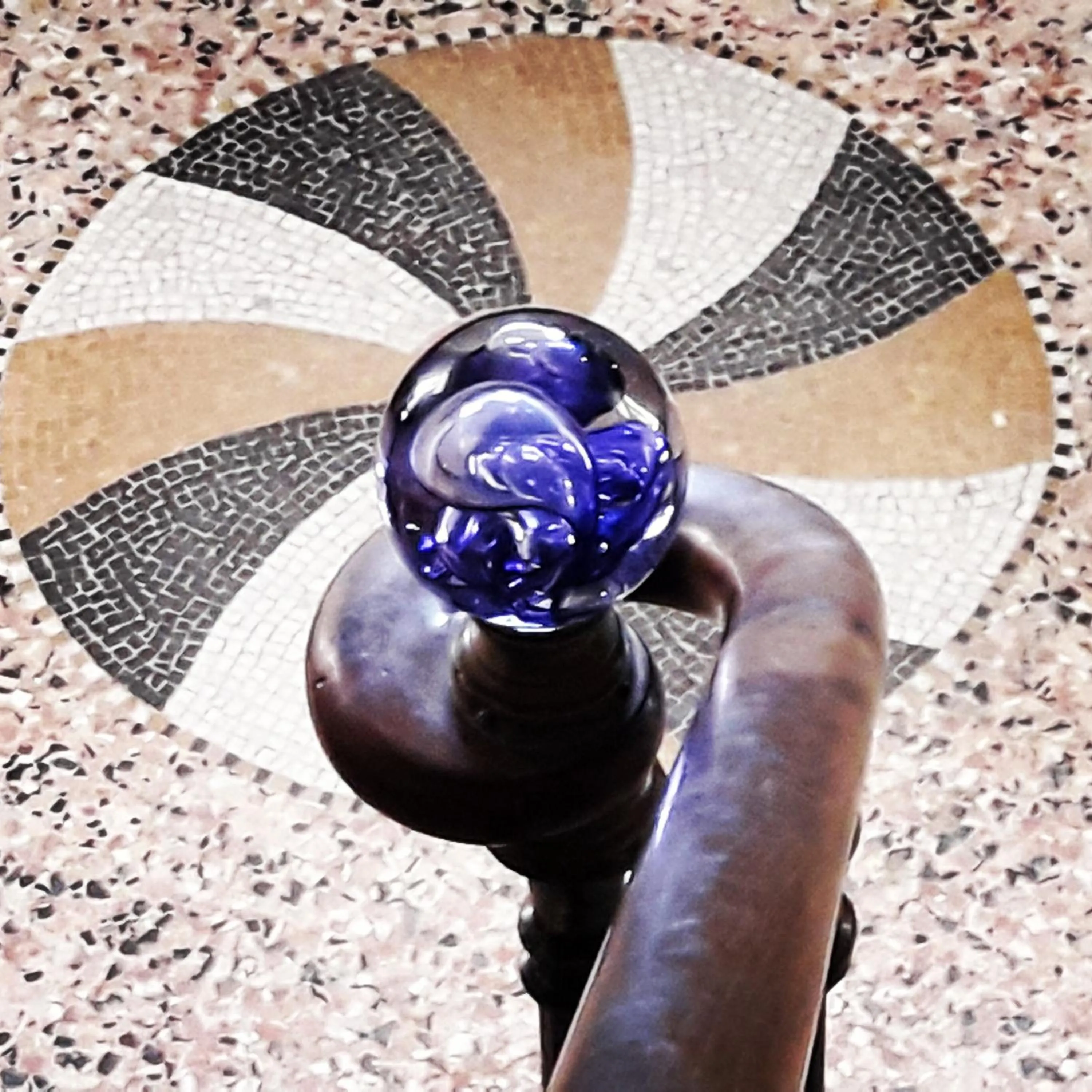 Decorative detail in Logis Hôtel Château De Palaja