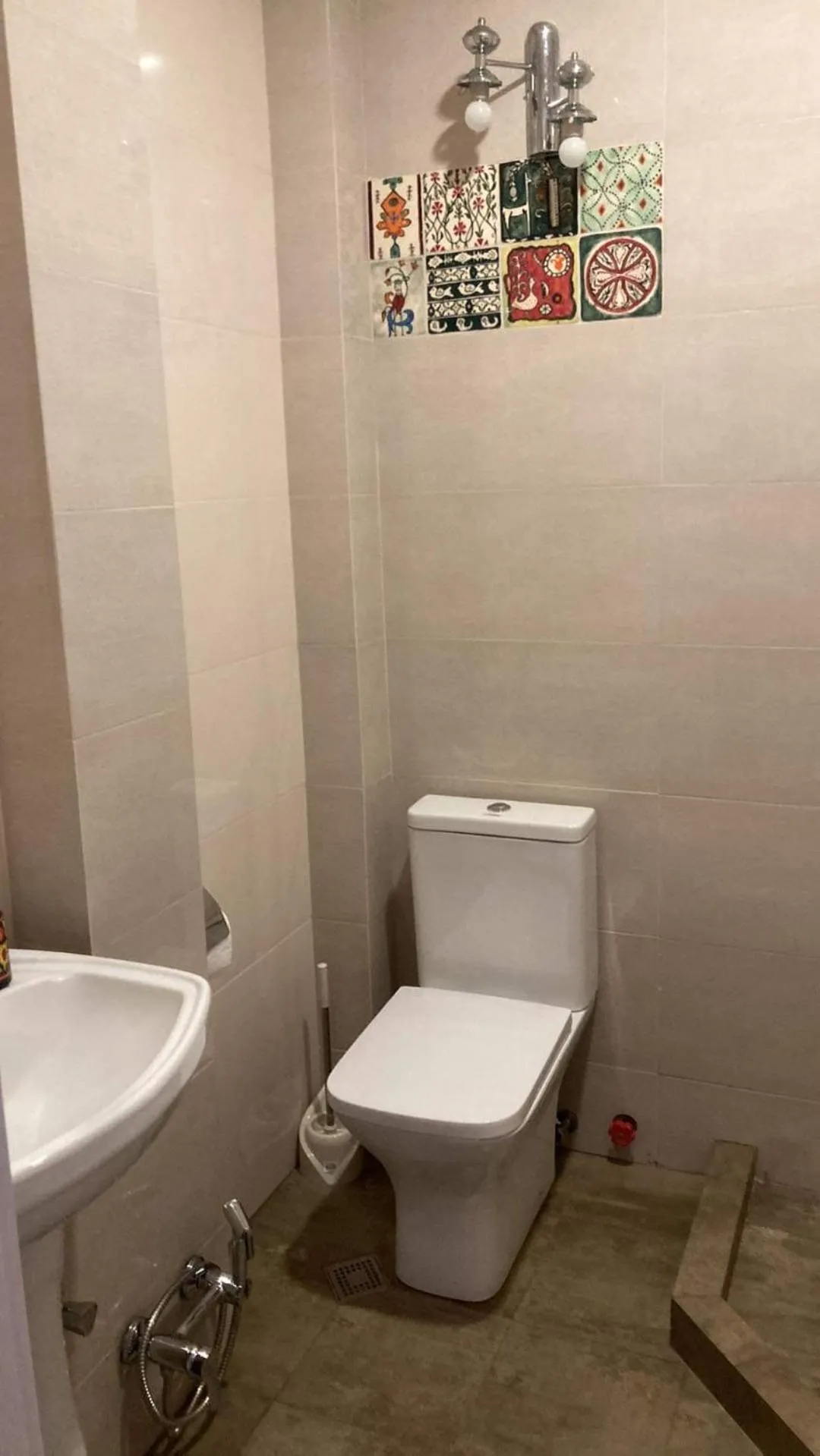 Toilet in Historic Apartments "1868 Tbilisi" Best Location