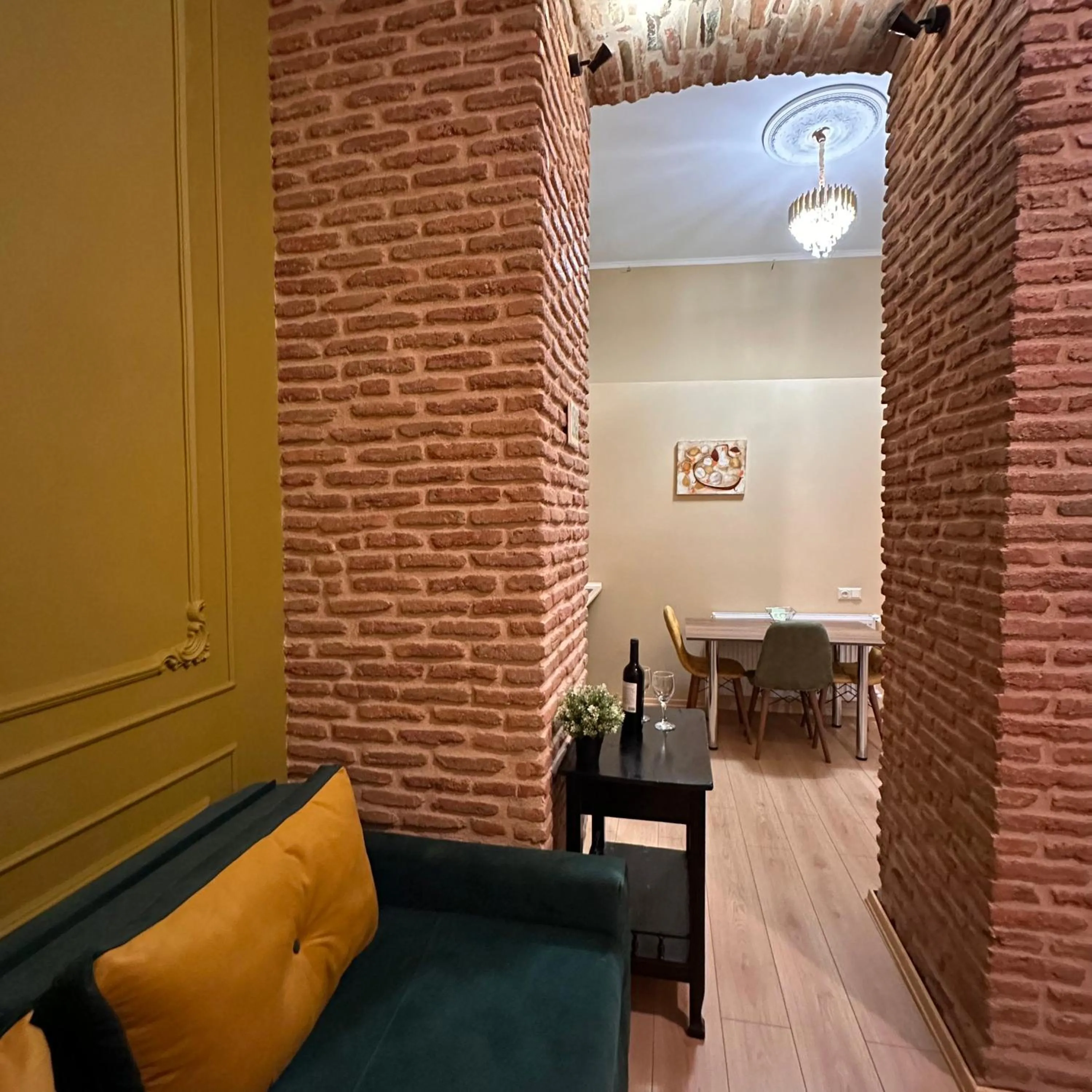 Living room in Historic Apartments "1868 Tbilisi" Best Location