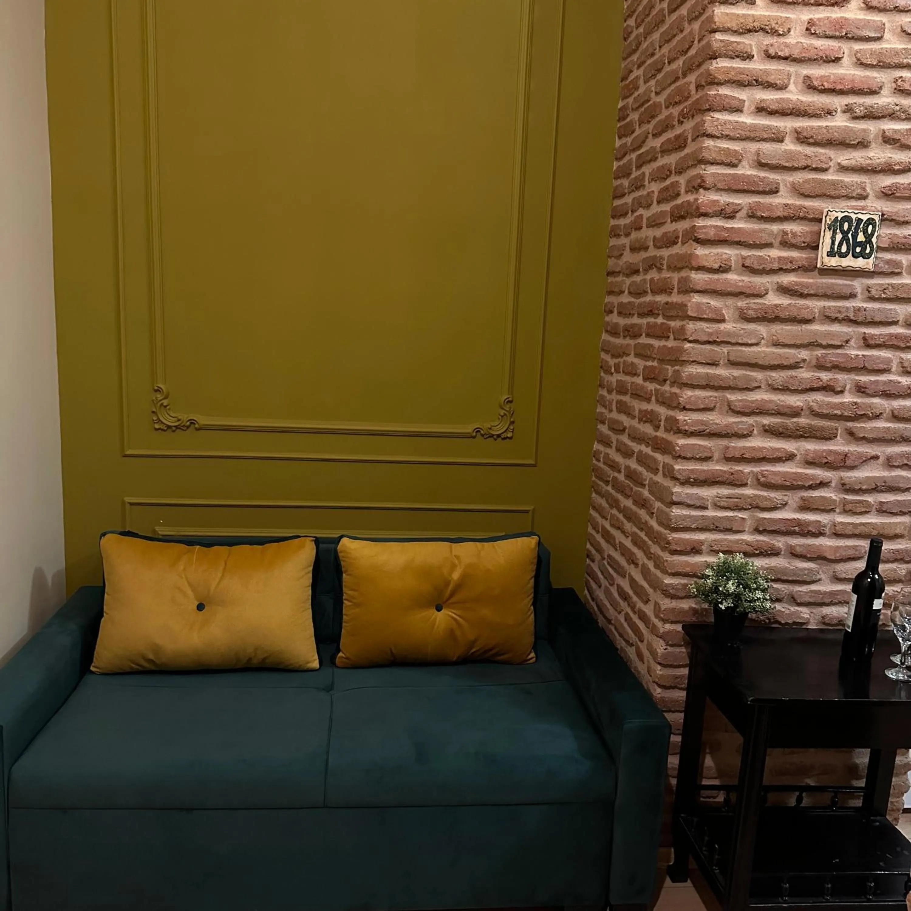 Seating area in Historic Apartments "1868 Tbilisi" Best Location