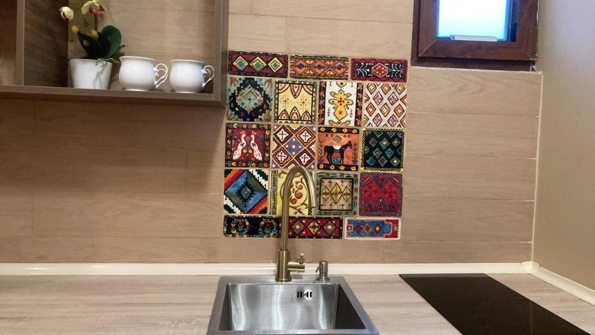 Decorative detail in Historic Apartments "1868 Tbilisi" Best Location