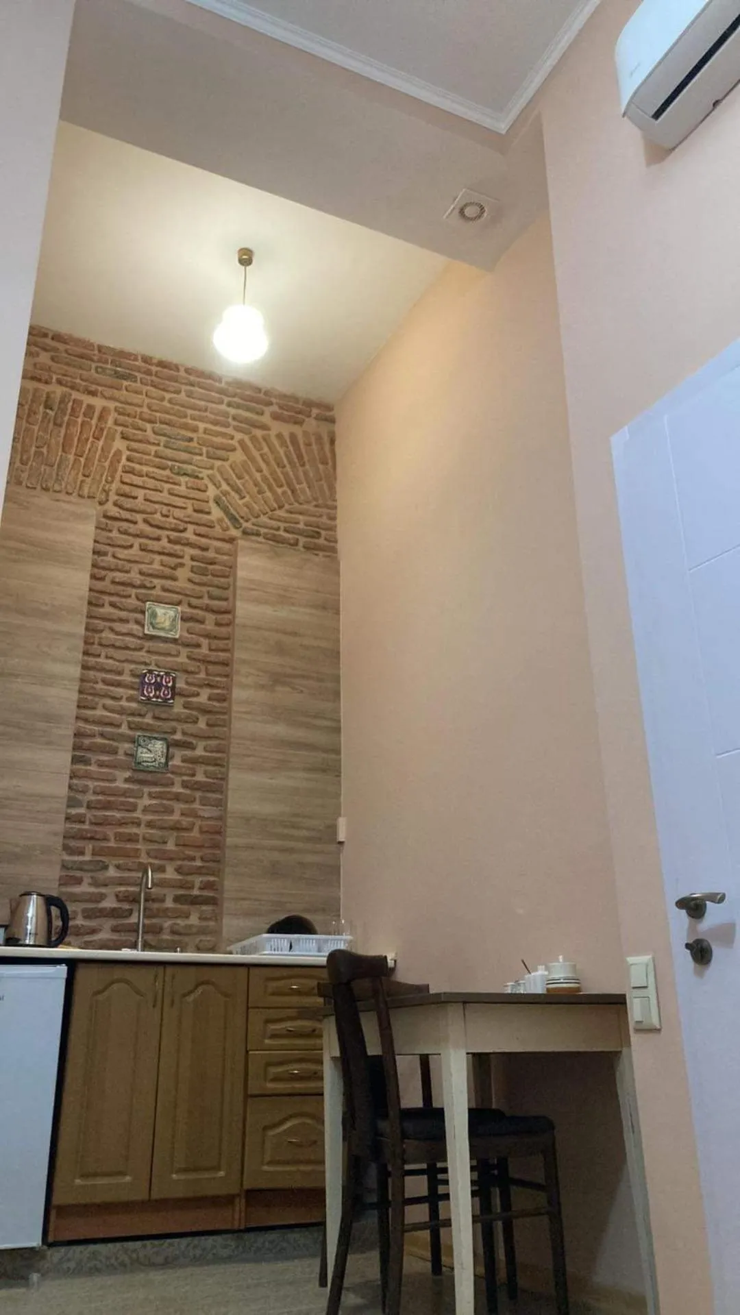 Kitchen or kitchenette in Historic Apartments "1868 Tbilisi" Best Location
