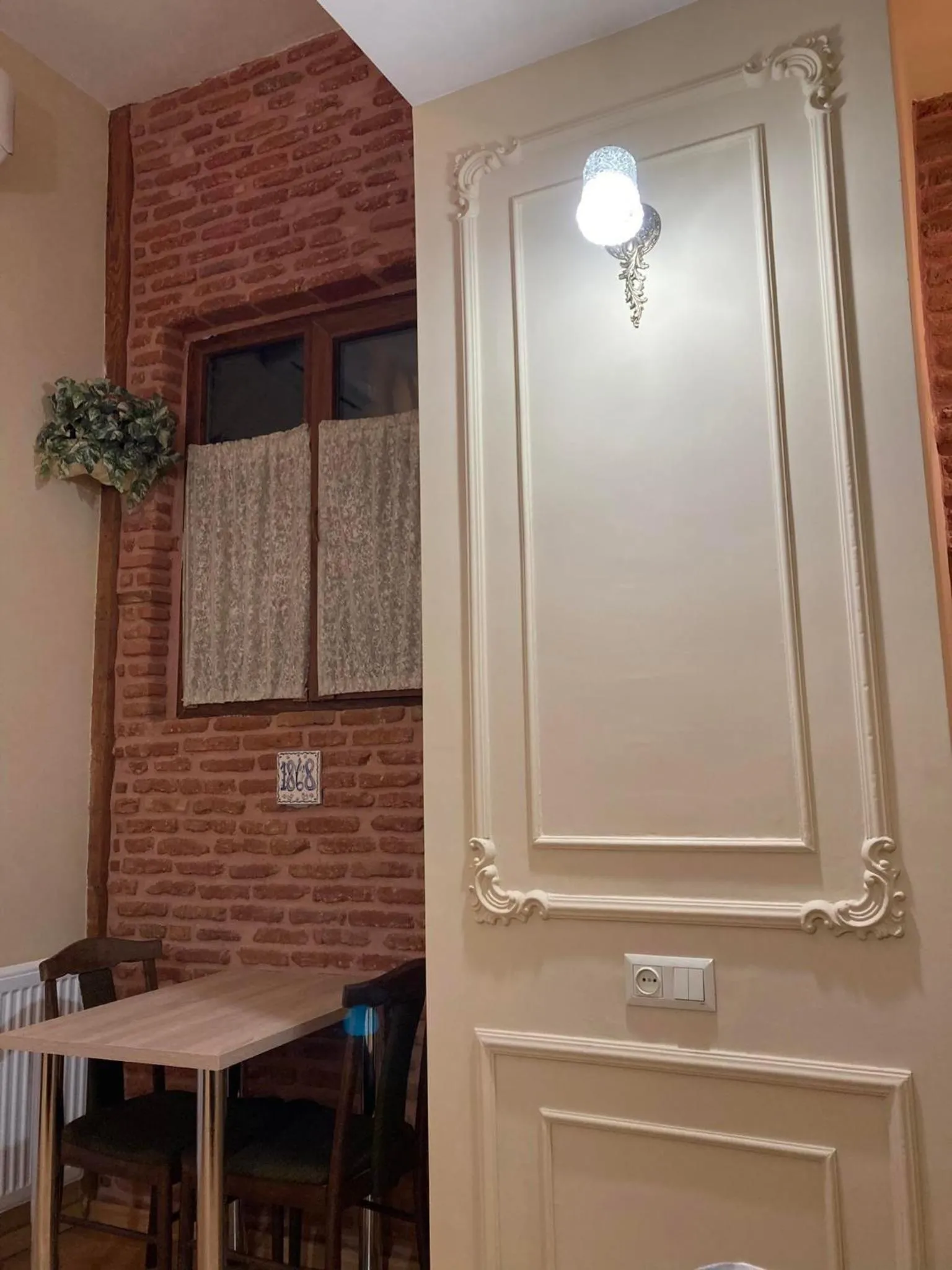 Decorative detail in Historic Apartments "1868 Tbilisi" Best Location