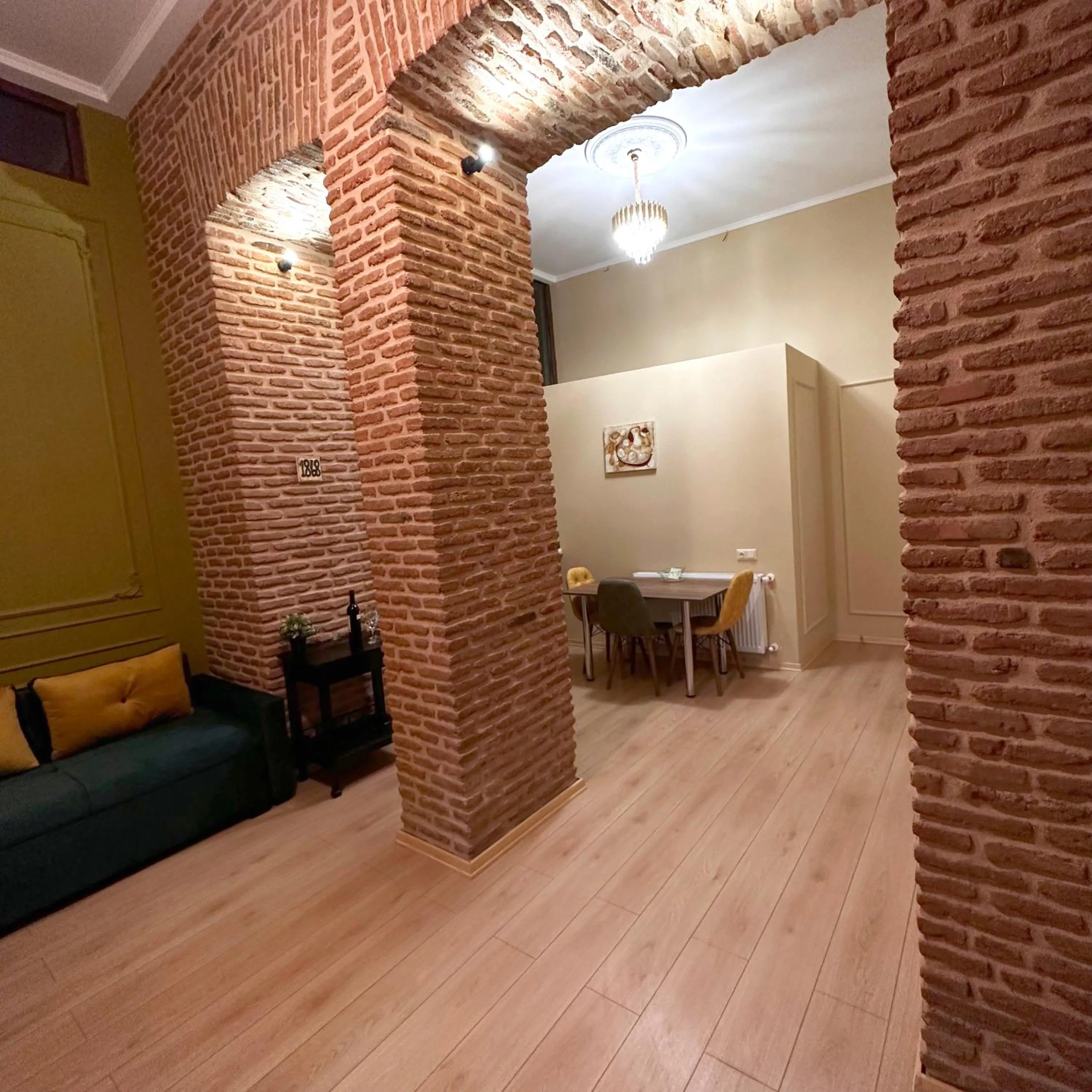Living room in Historic Apartments "1868 Tbilisi" Best Location