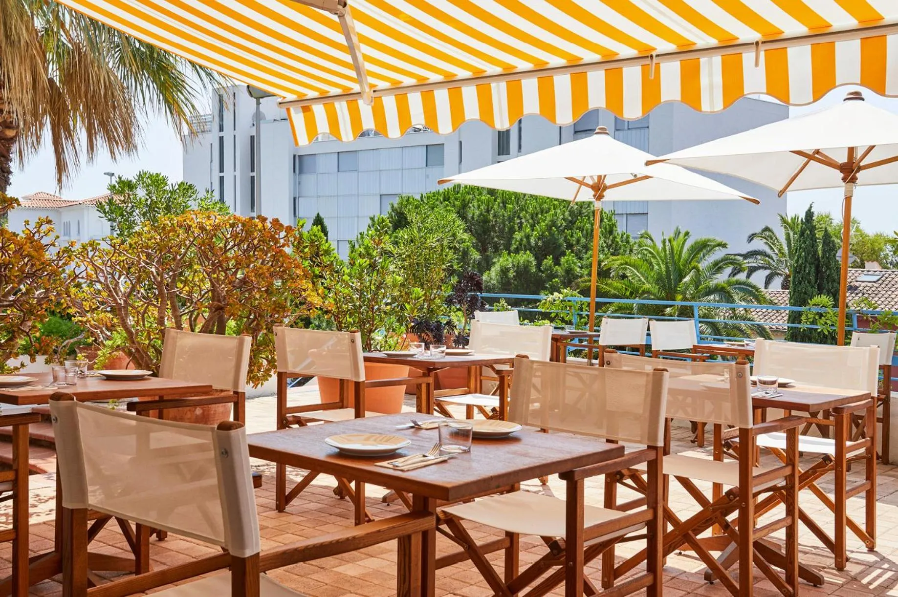 Patio in Hôtel California