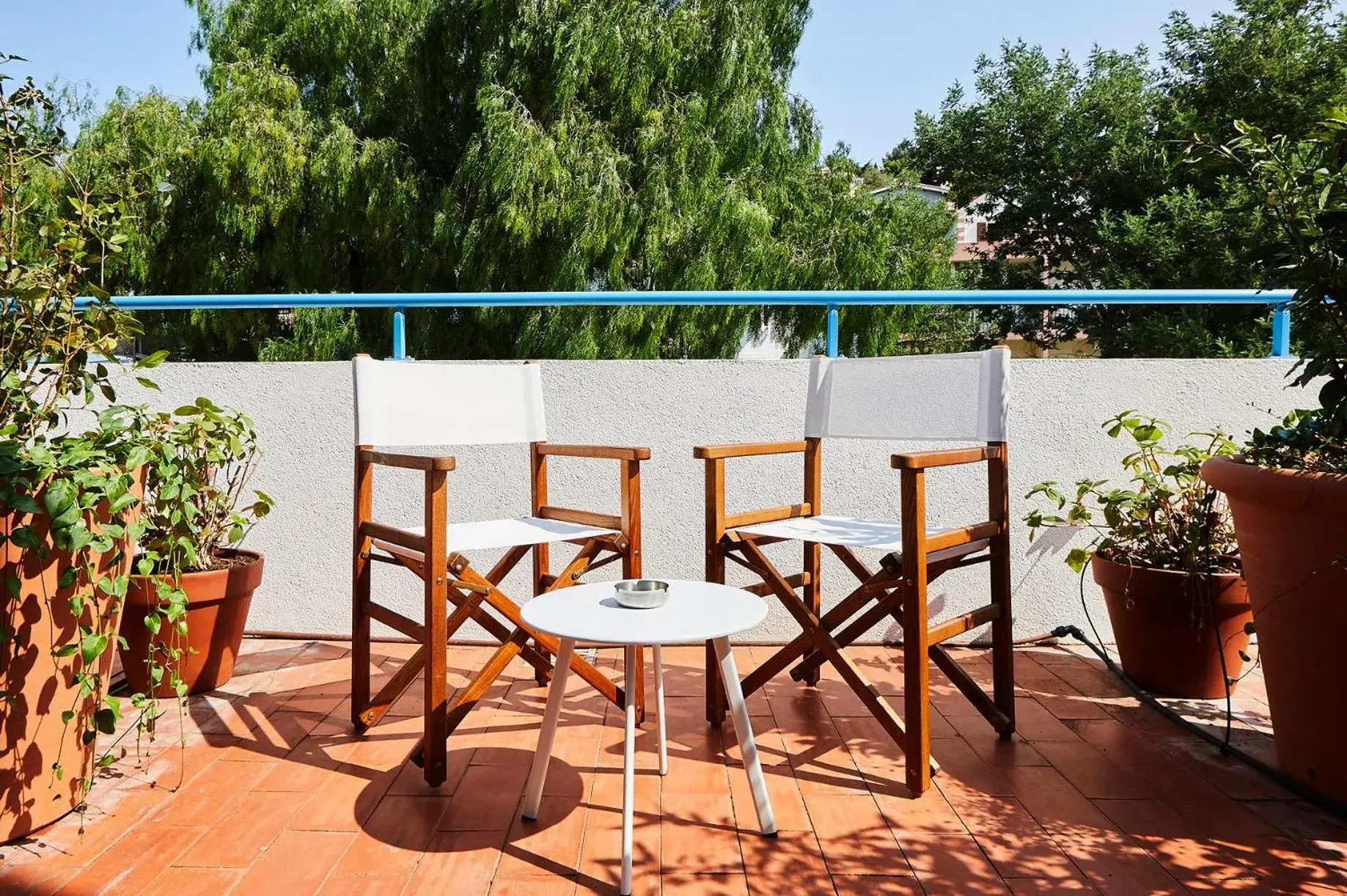 Double Room with Terrace with Hill View in Hôtel California Double Room with Terrace with Hill View in Hôtel California
