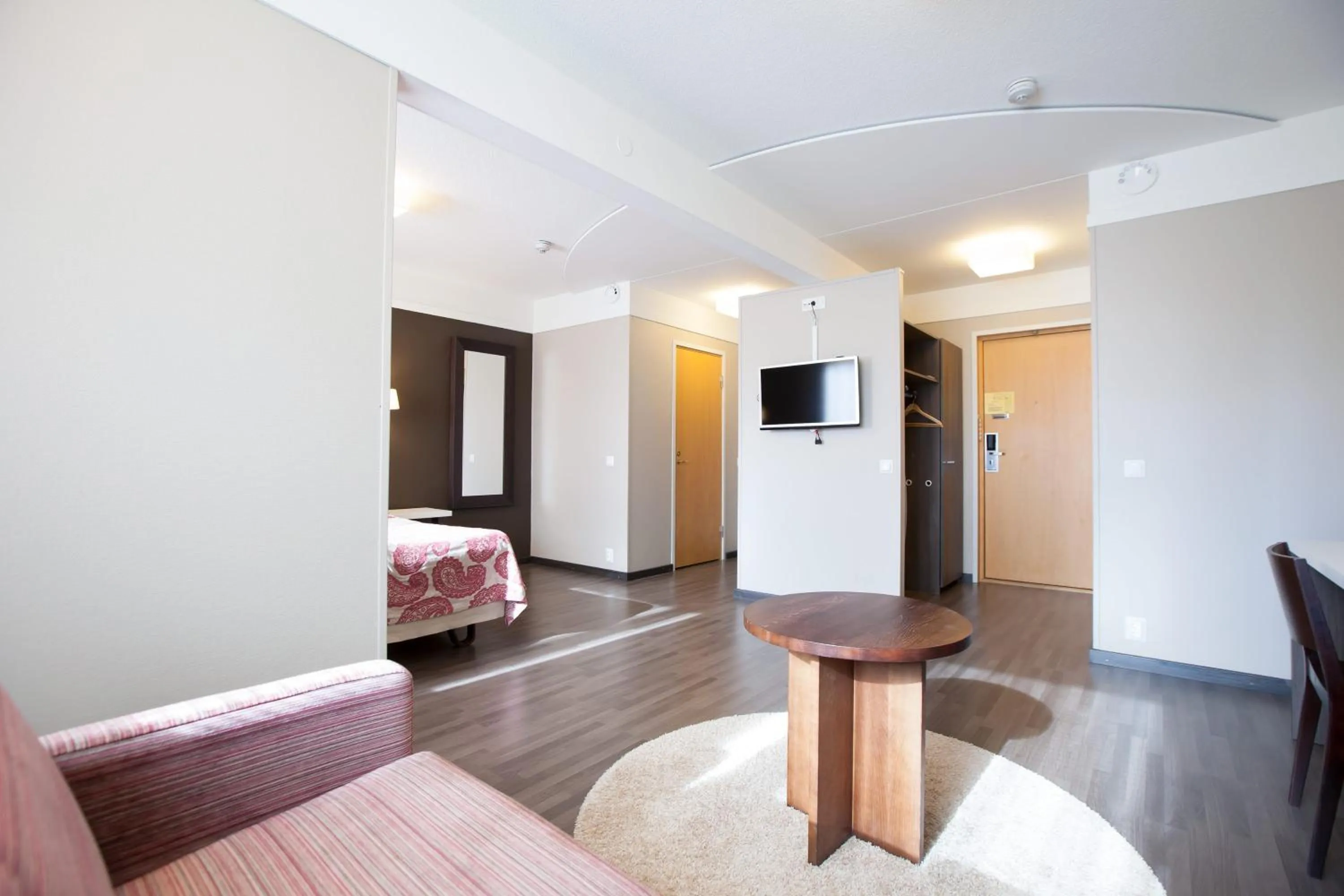 Bed in Hotel Kajanus