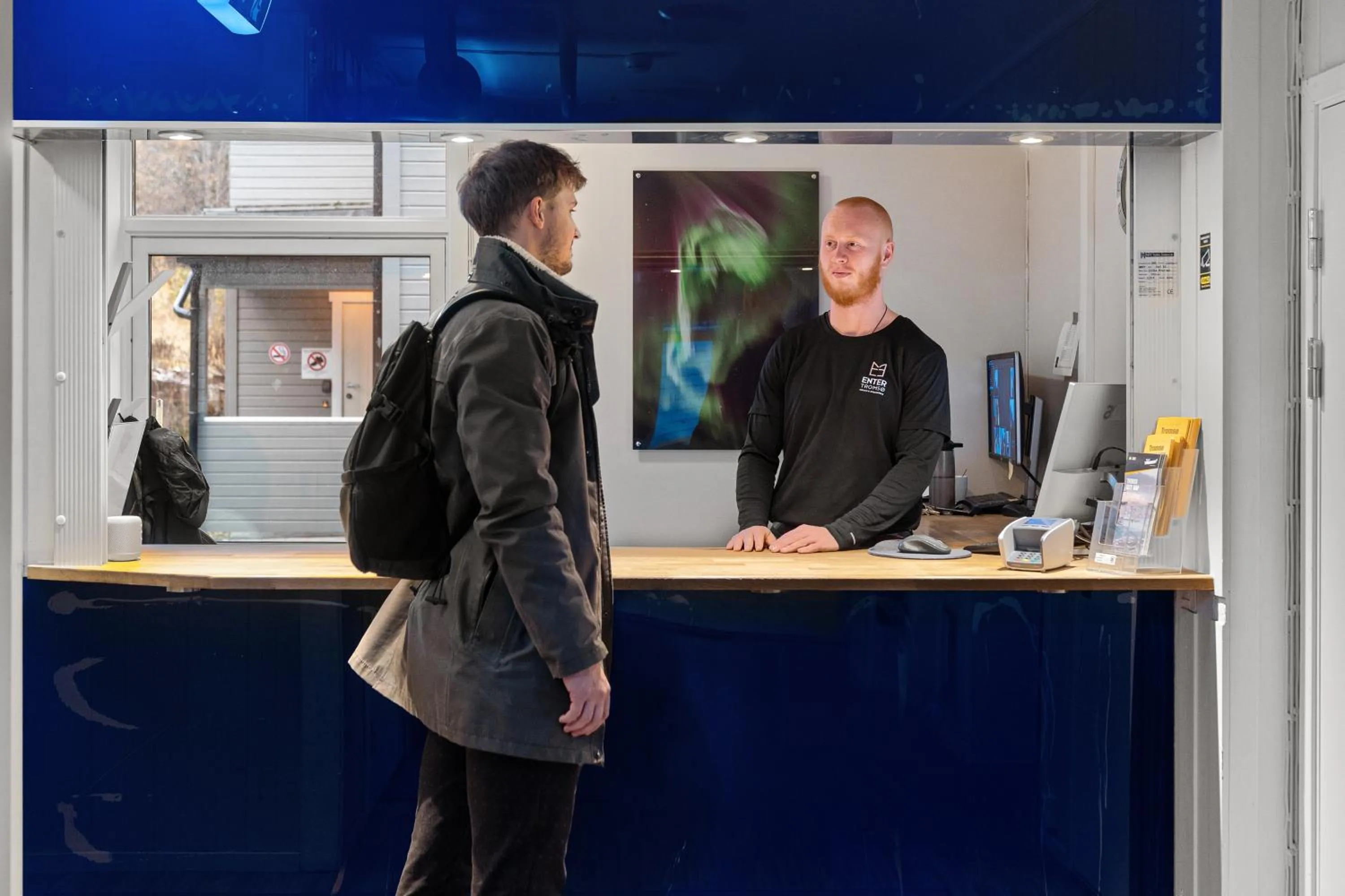 Staff in Enter Backpack Hotel