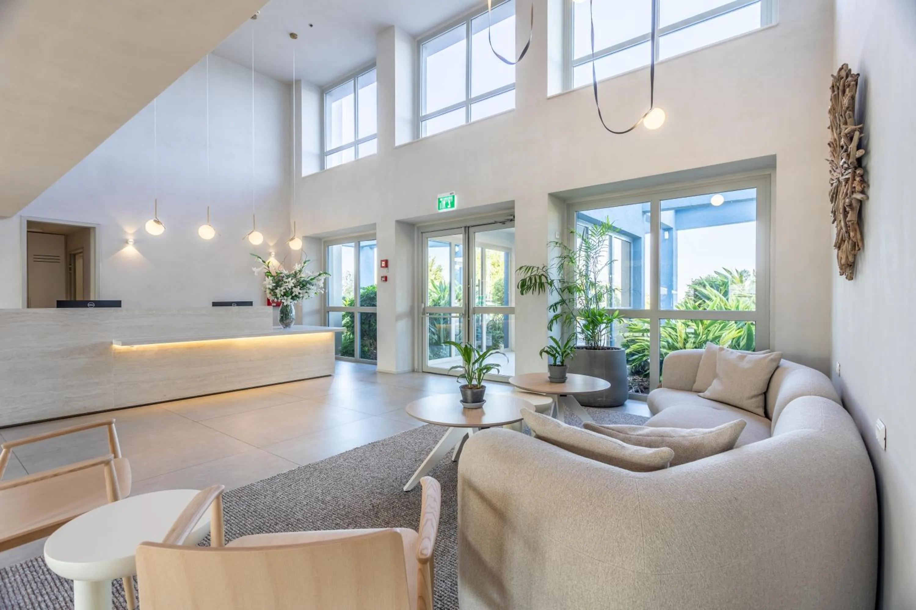 Lobby or reception in Nof Tavor Hotel