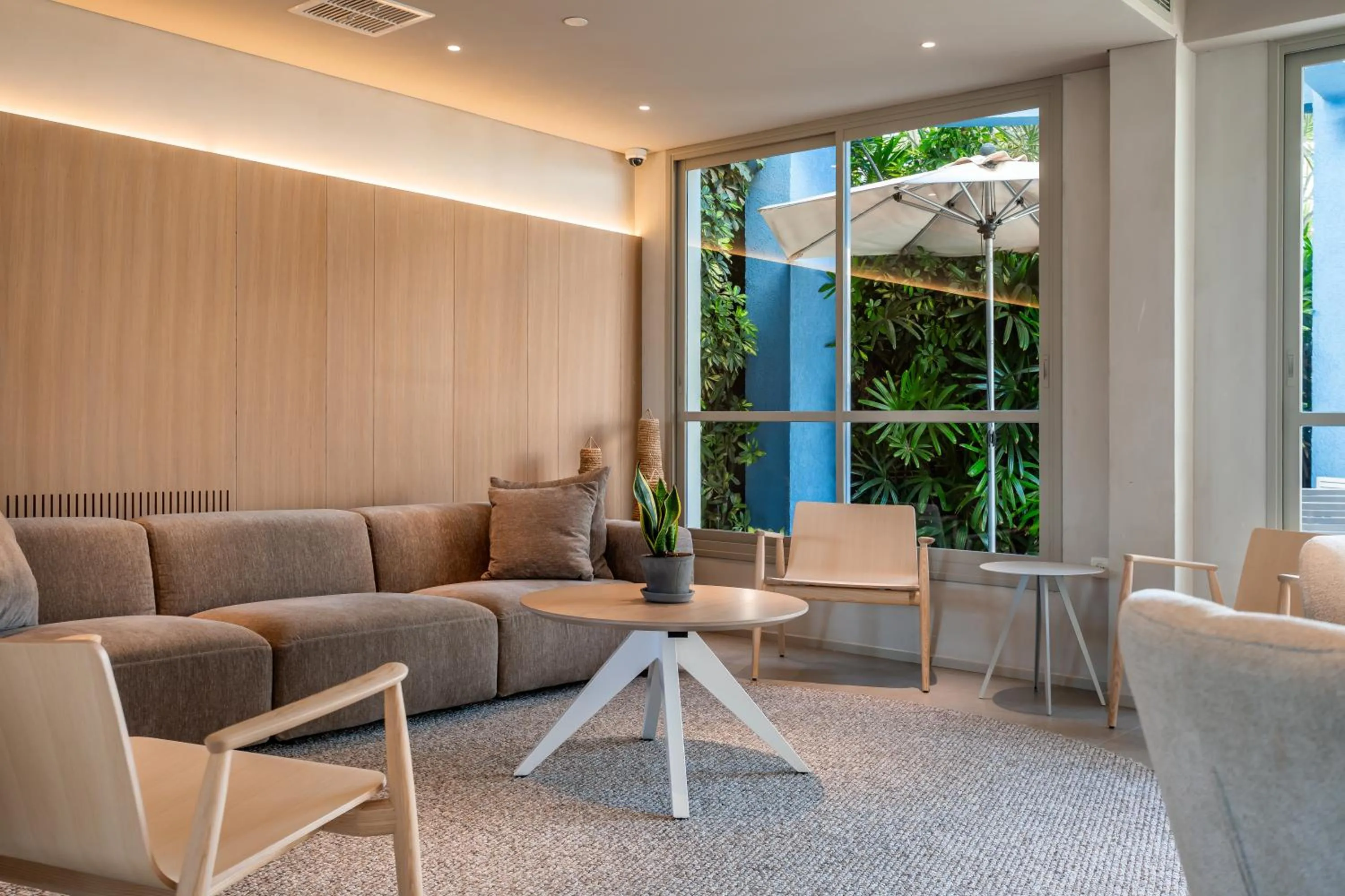 Seating area in Nof Tavor Hotel