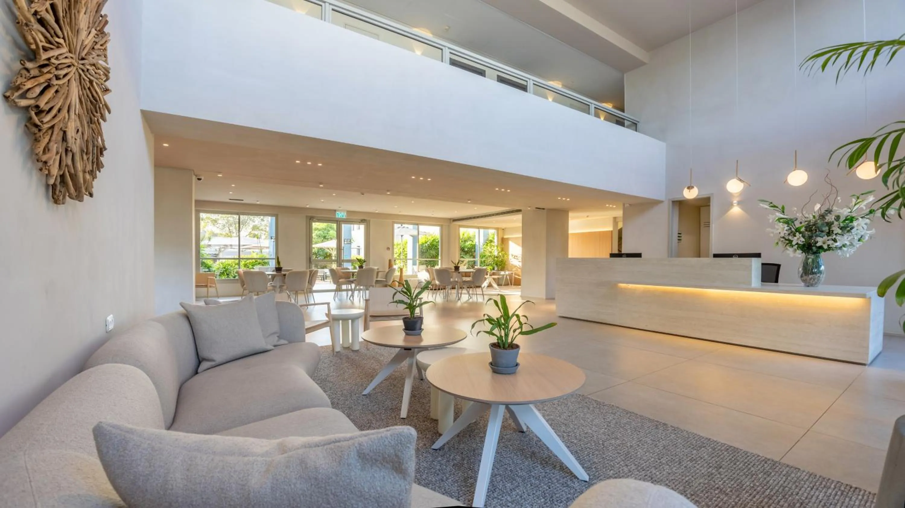 Lobby or reception in Nof Tavor Hotel