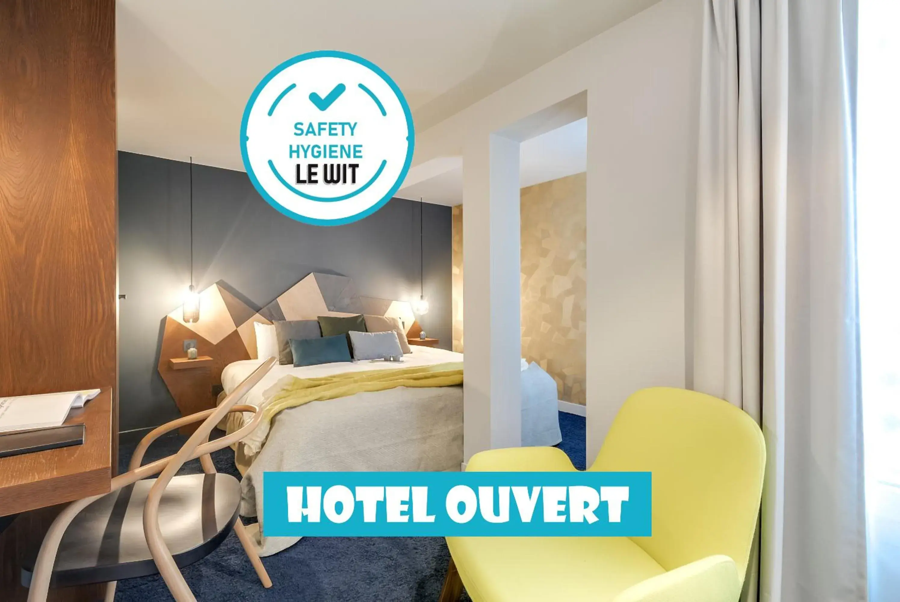 Bed in WIT Hotel Bed in WIT Hotel