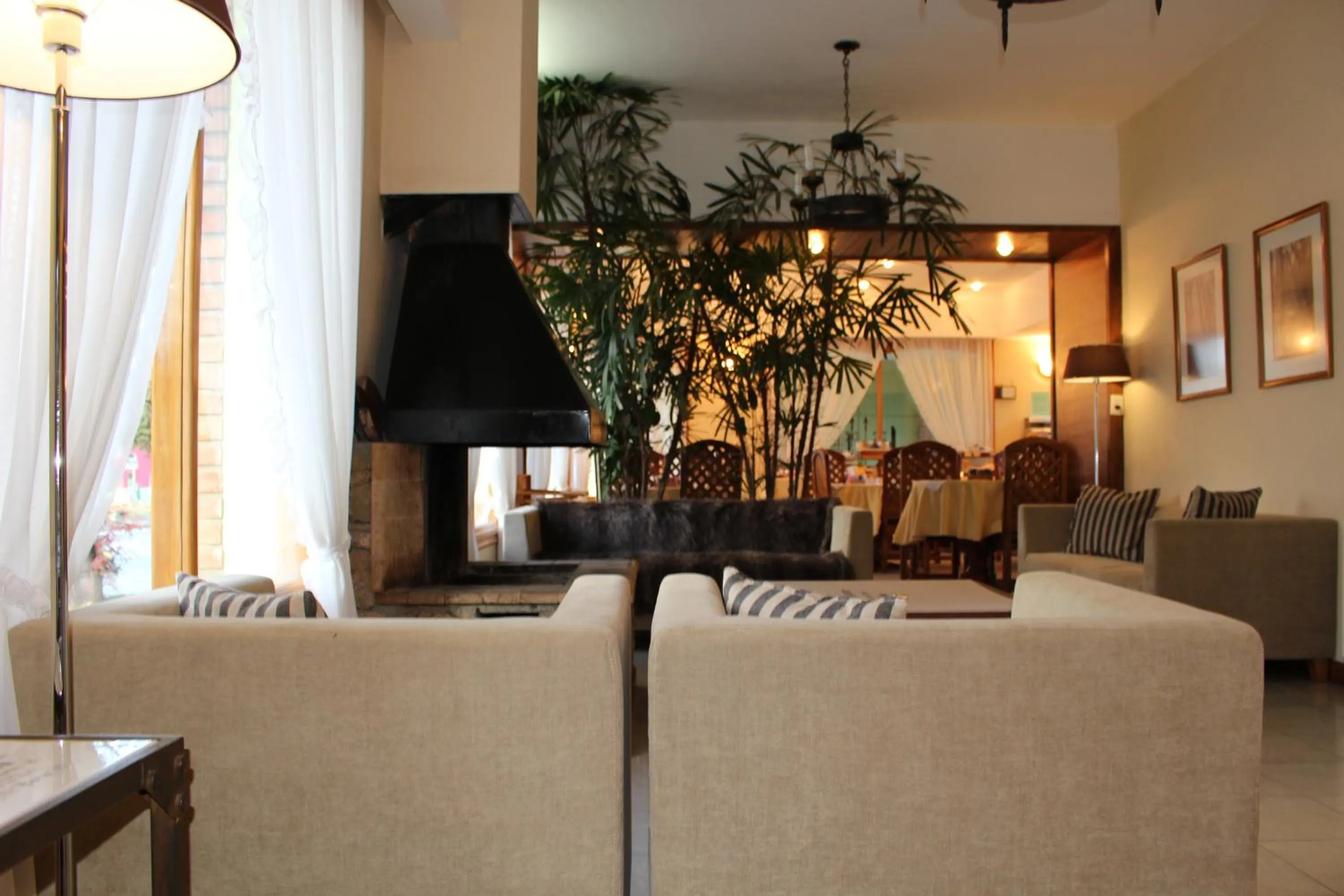 Lobby or reception in Hosteria Angelina