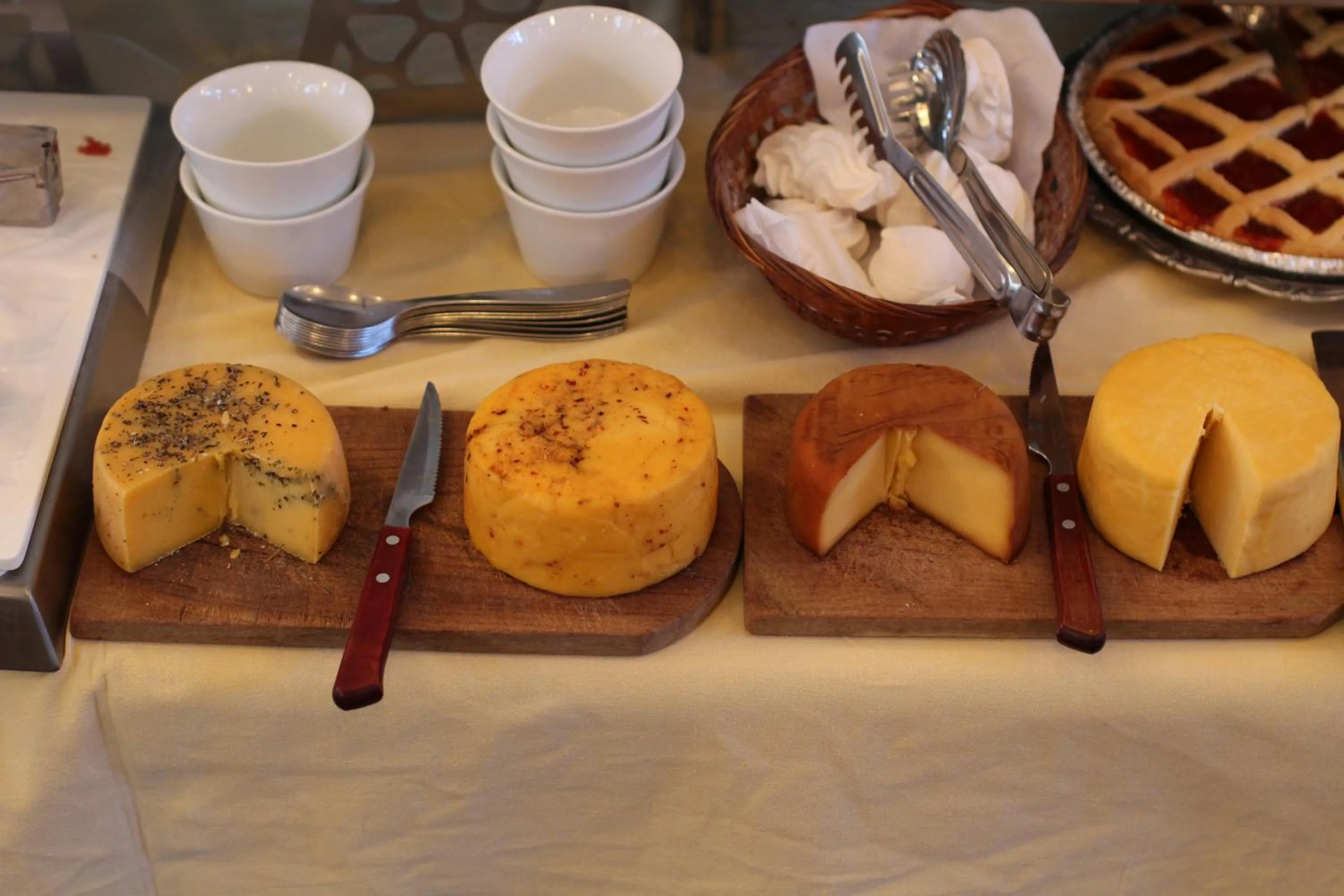 Buffet breakfast in Hosteria Angelina