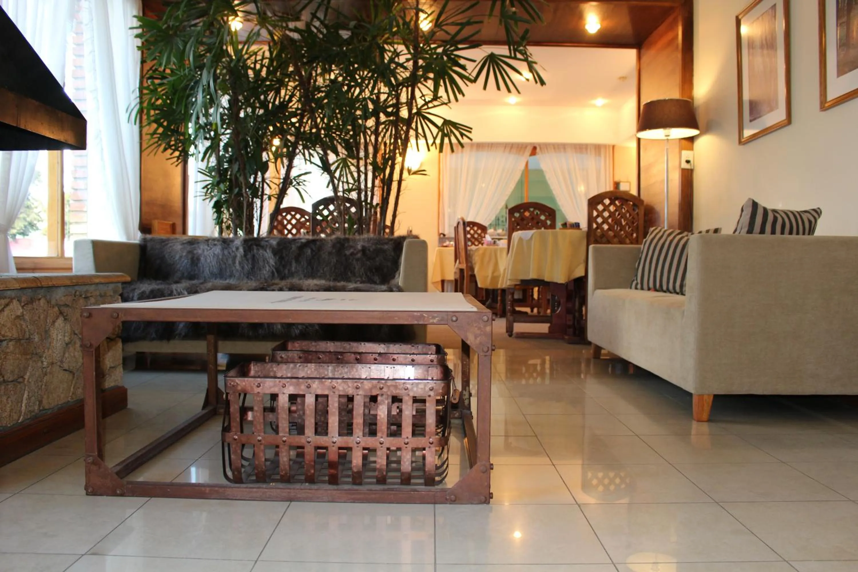 Lobby or reception in Hosteria Angelina