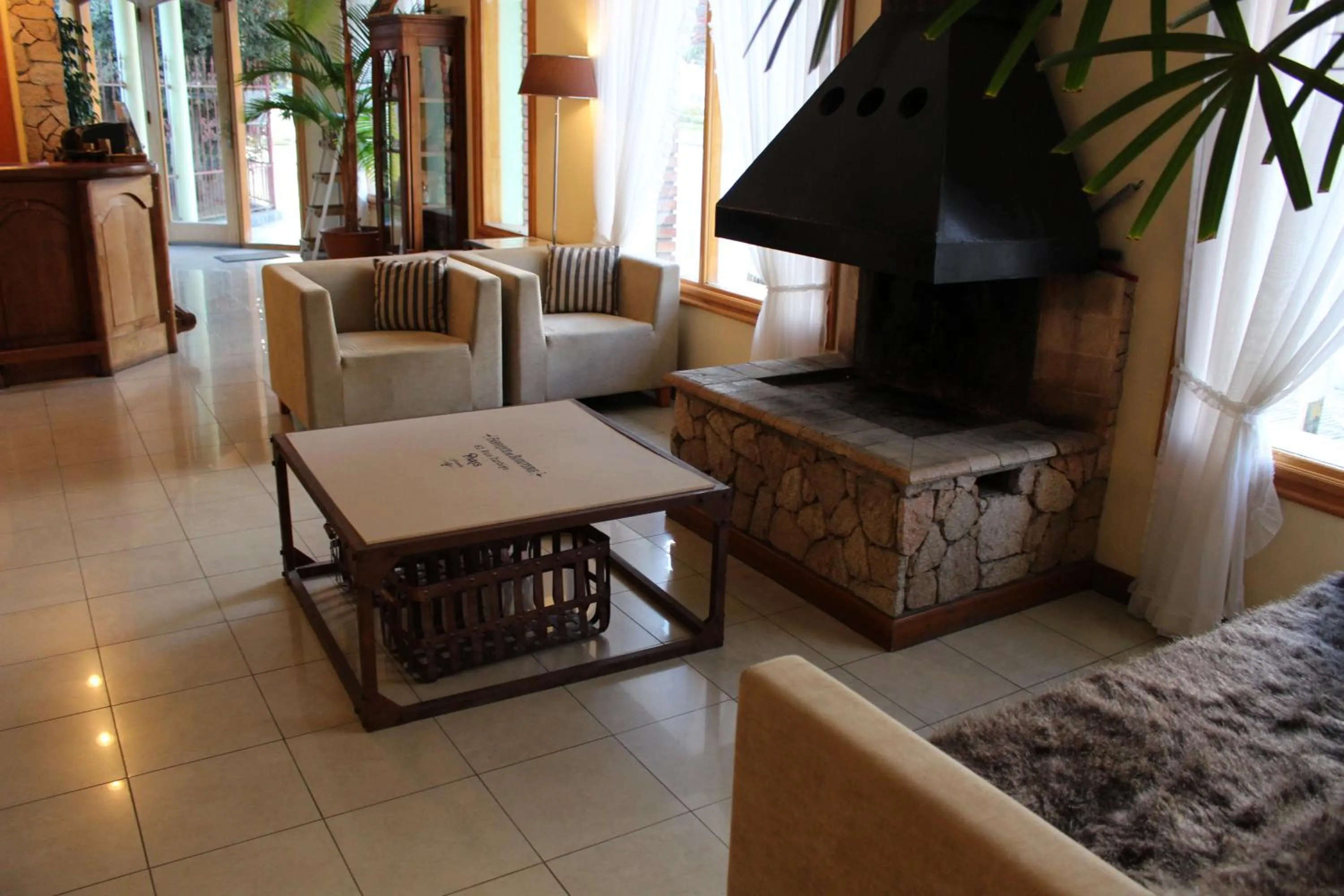 Lobby or reception in Hosteria Angelina