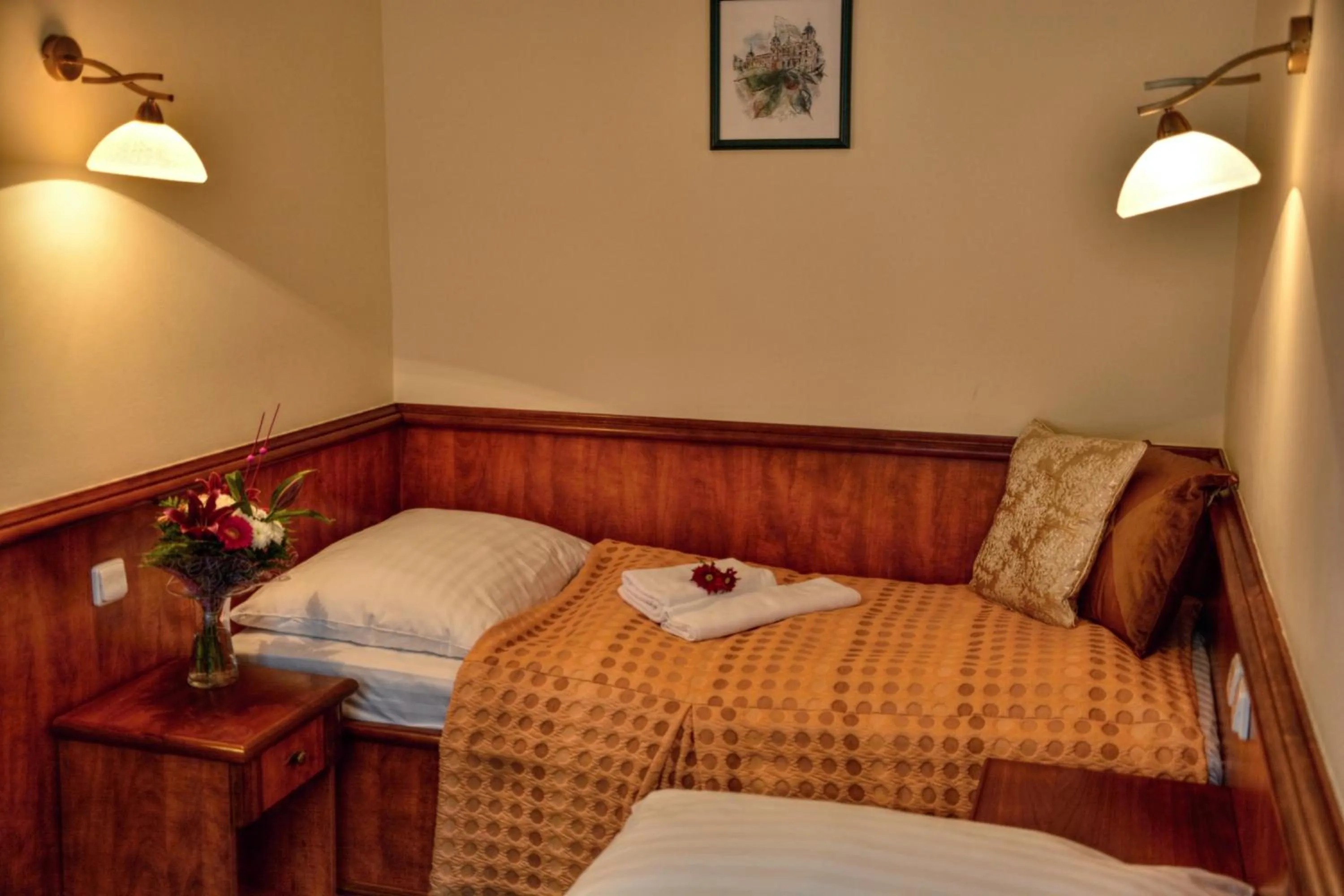 Property building, Bed in Spa & Wellness Hotel Harmonie