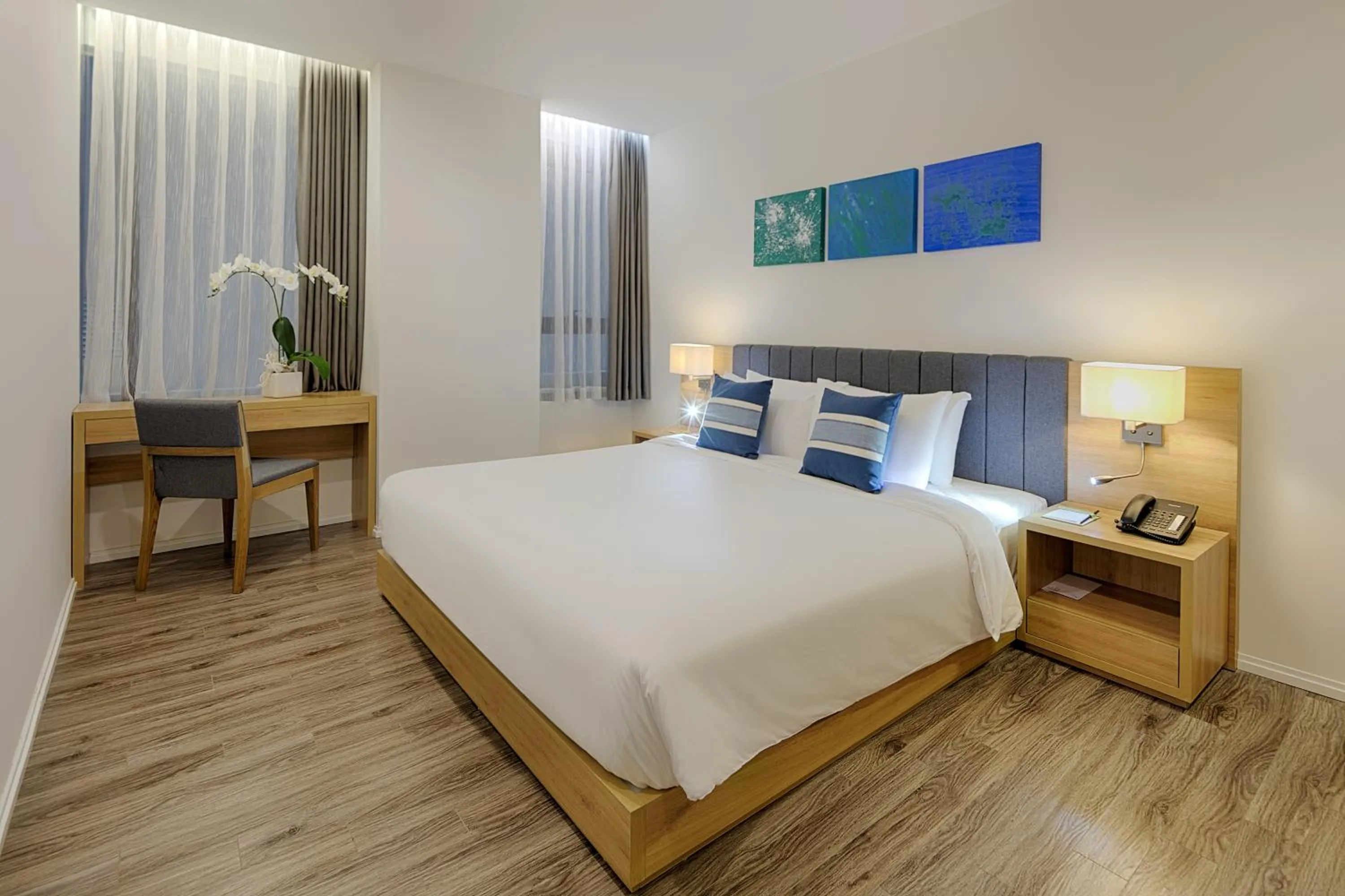 Bed in Parosand Da Nang Hotel -Belle Maison Parosand Da Nang Hotel