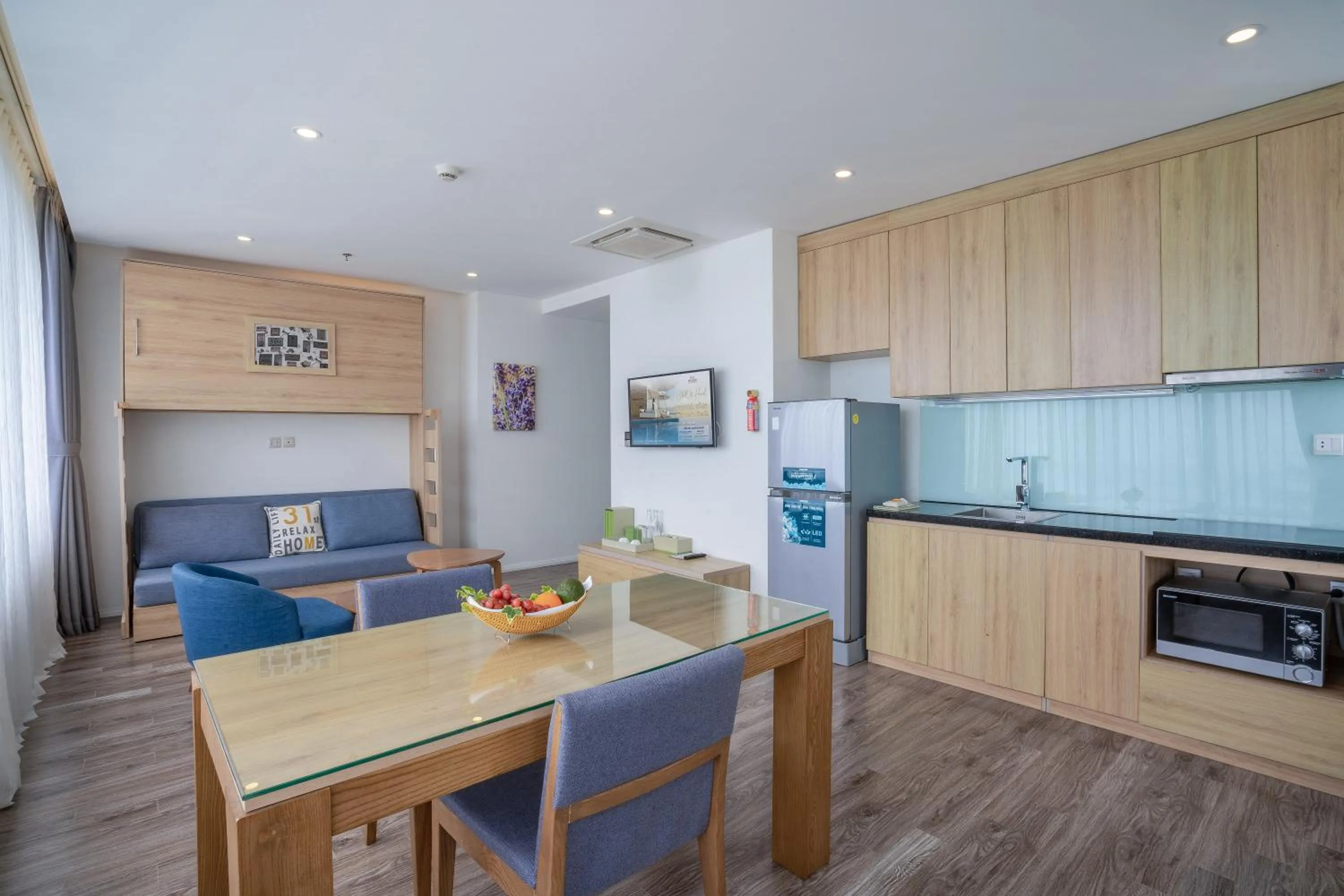 Kitchen or kitchenette in Parosand Da Nang Hotel -Belle Maison Parosand Da Nang Hotel