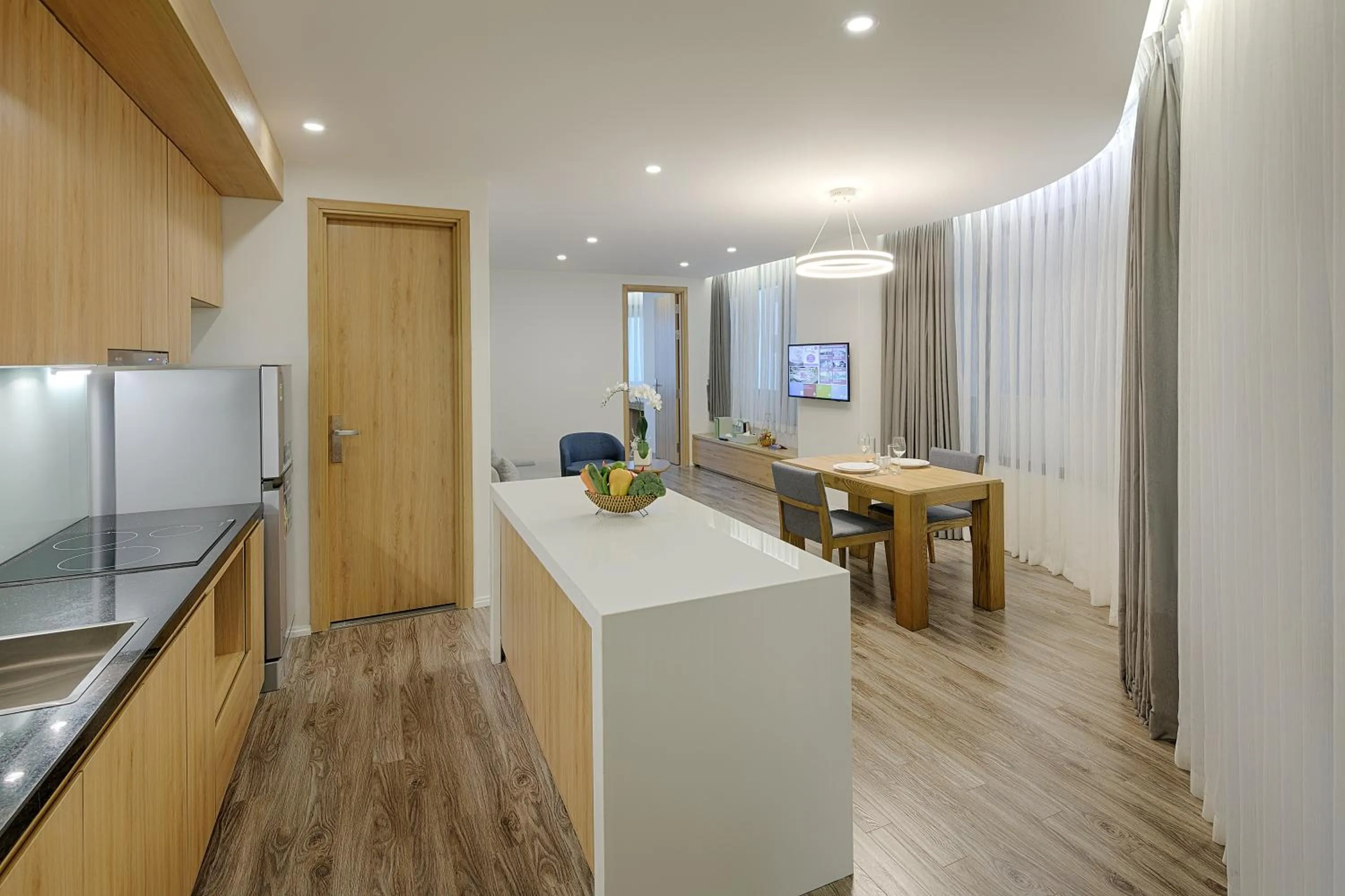 Kitchen or kitchenette in Parosand Da Nang Hotel -Belle Maison Parosand Da Nang Hotel