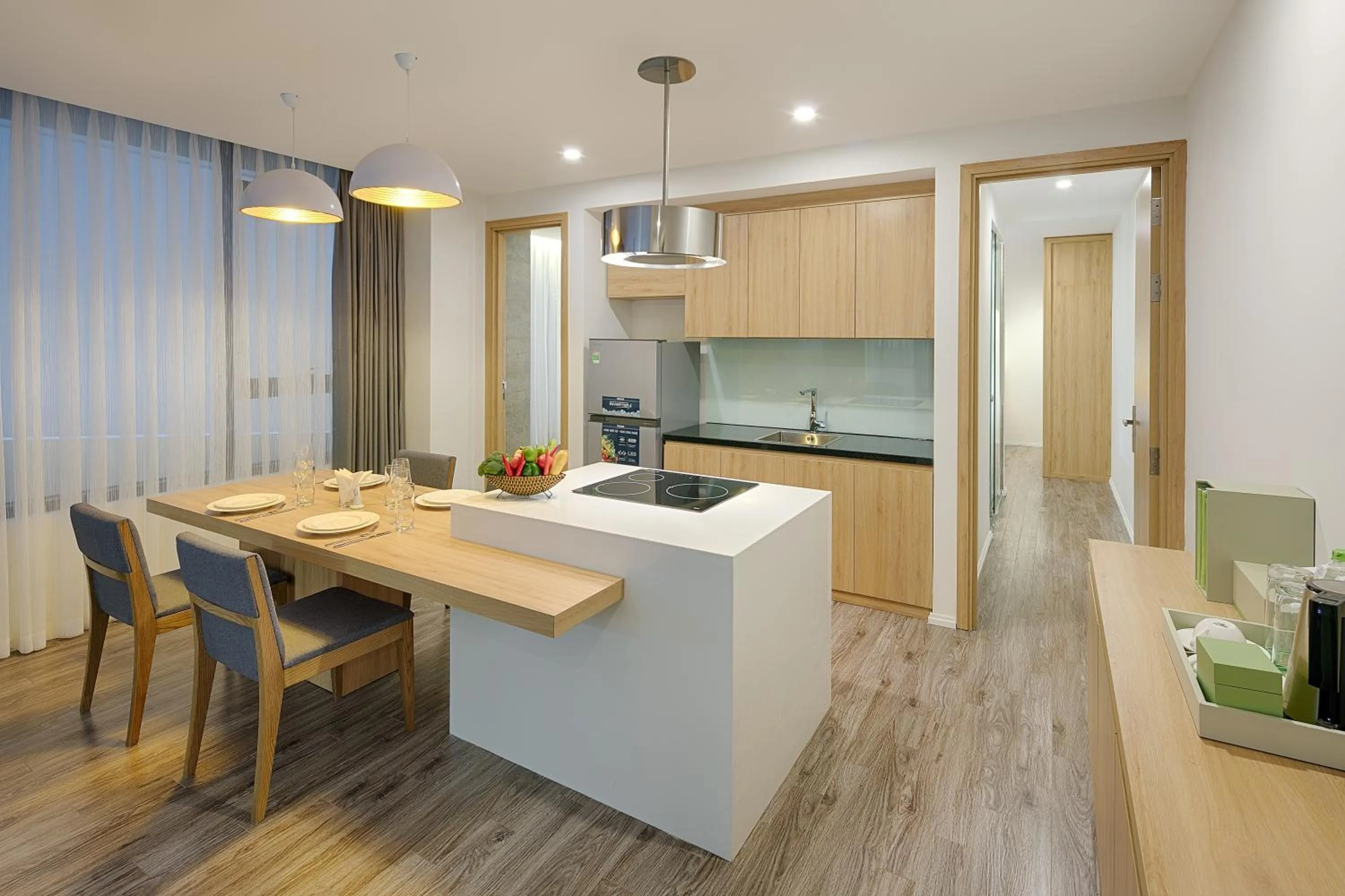 Kitchen or kitchenette in Parosand Da Nang Hotel -Belle Maison Parosand Da Nang Hotel