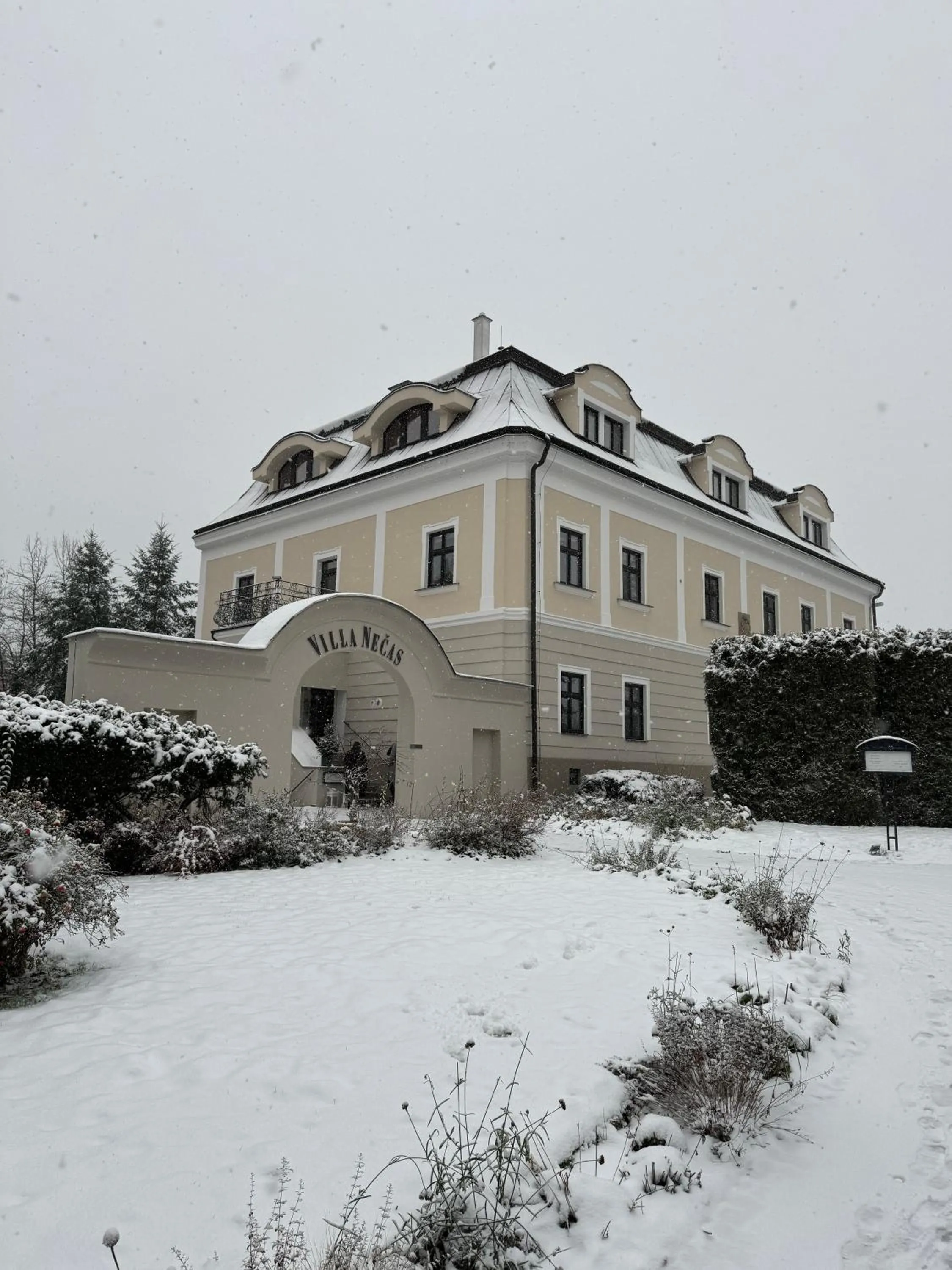 Property building in Hotel Villa Nečas Žilina