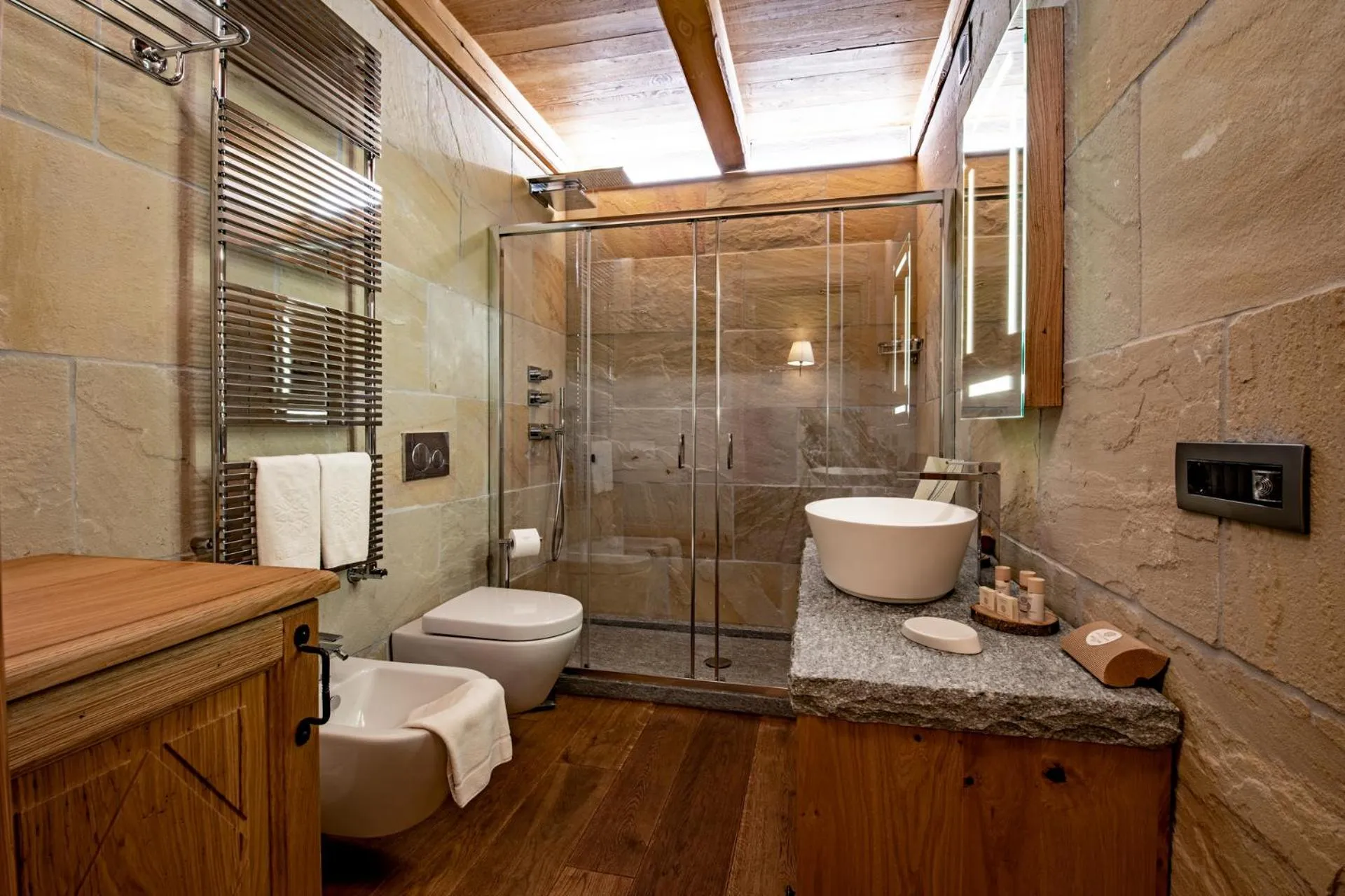 Bathroom in Fiocco di Neve Relais & SPA