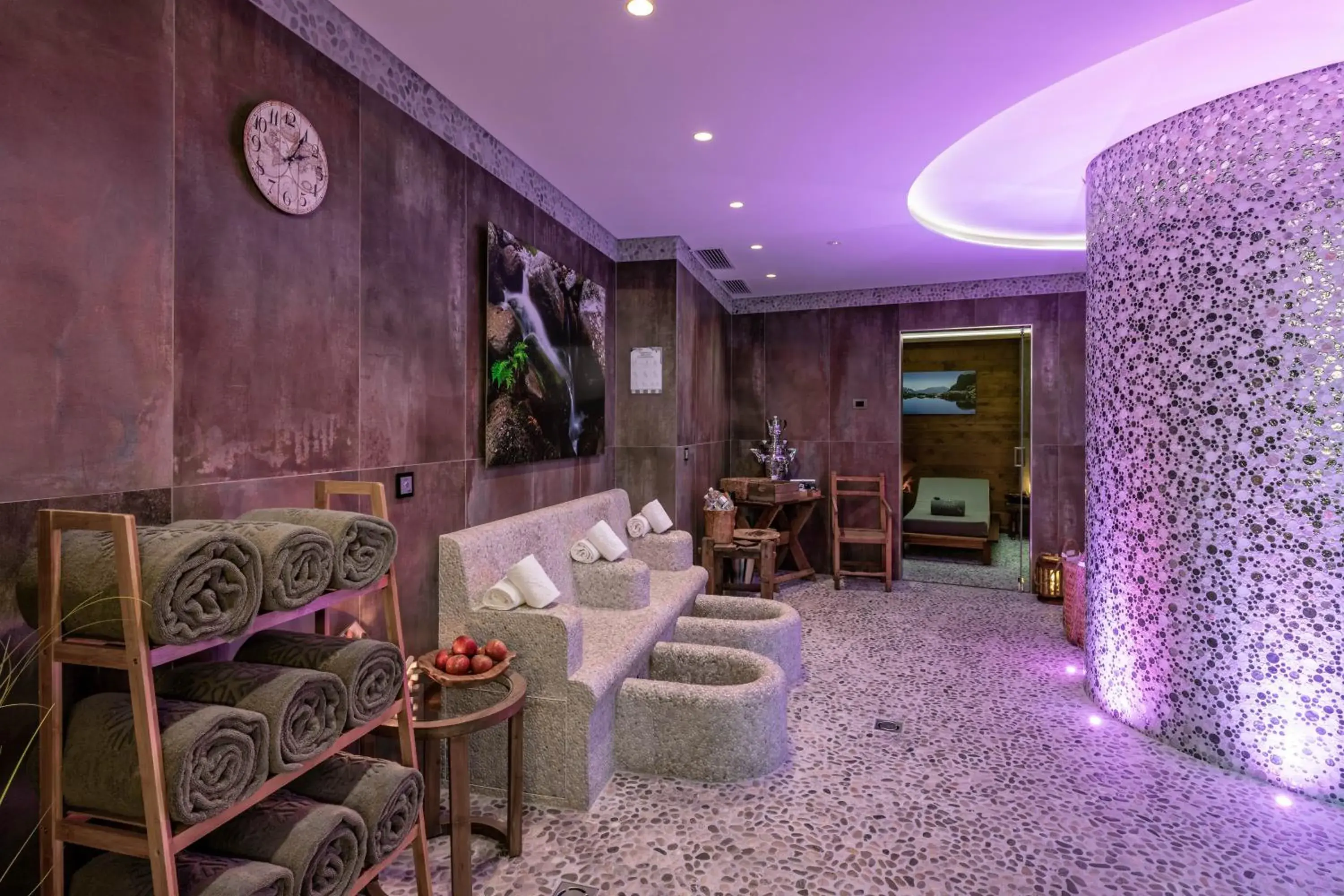 Spa and wellness centre/facilities in Fiocco di Neve Relais & SPA Spa and wellness centre/facilities in Fiocco di Neve Relais & SPA