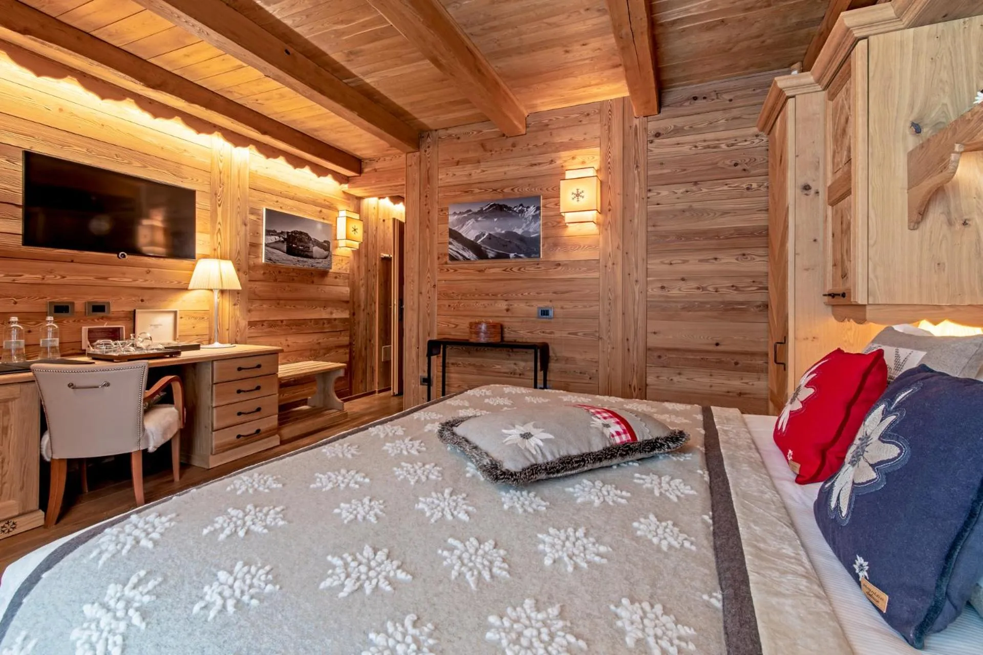 Bed in Fiocco di Neve Relais & SPA