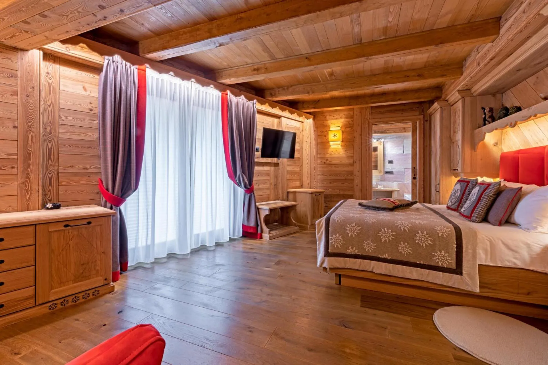 Bed in Fiocco di Neve Relais & SPA