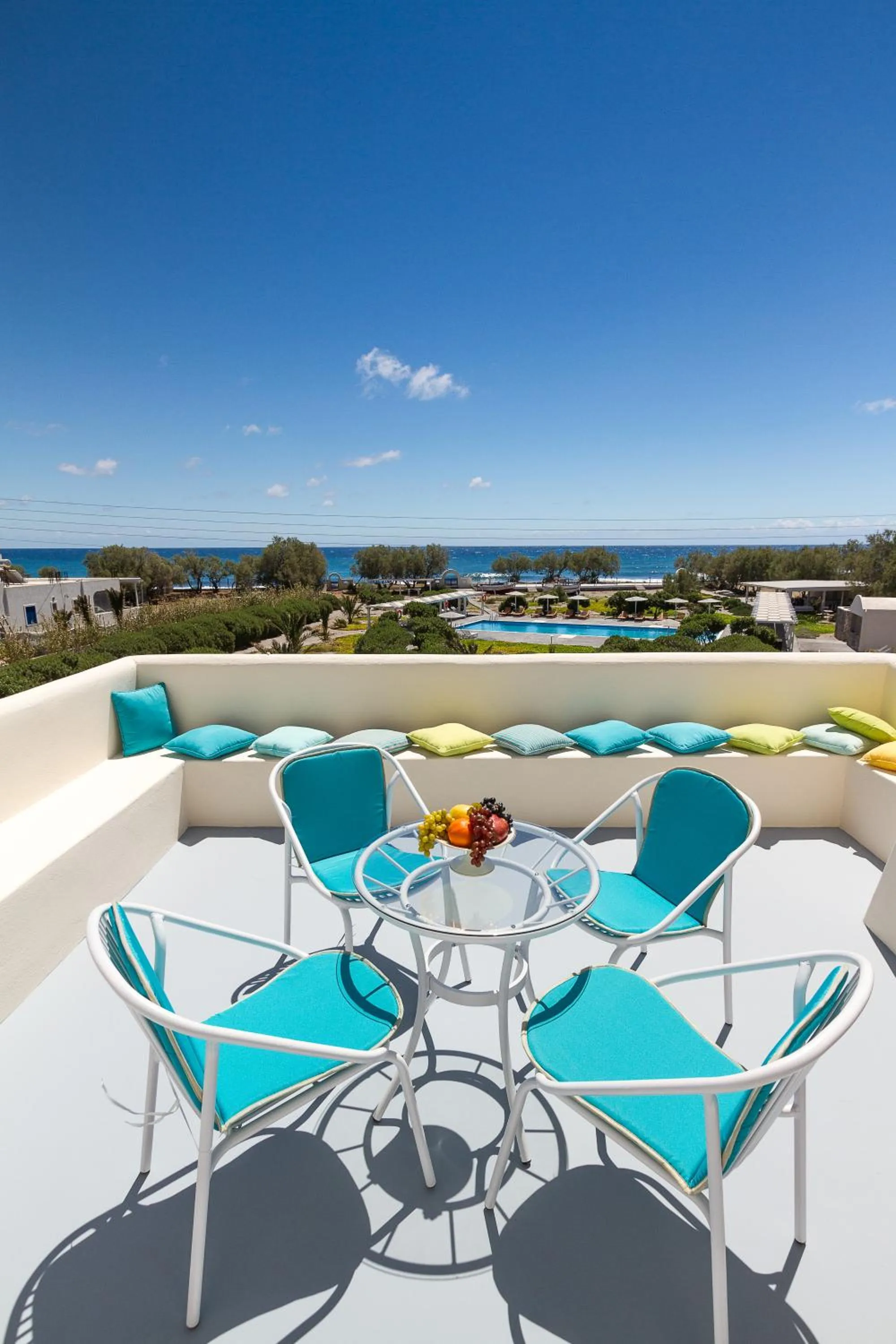 Balcony/Terrace in Sea Sound White Katikies