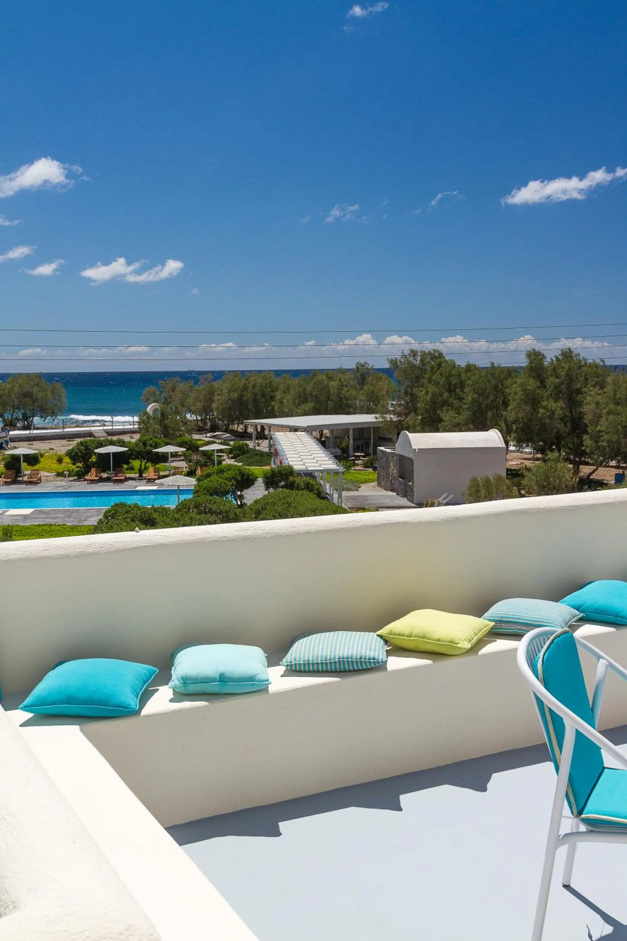 Pool view in Sea Sound White Katikies