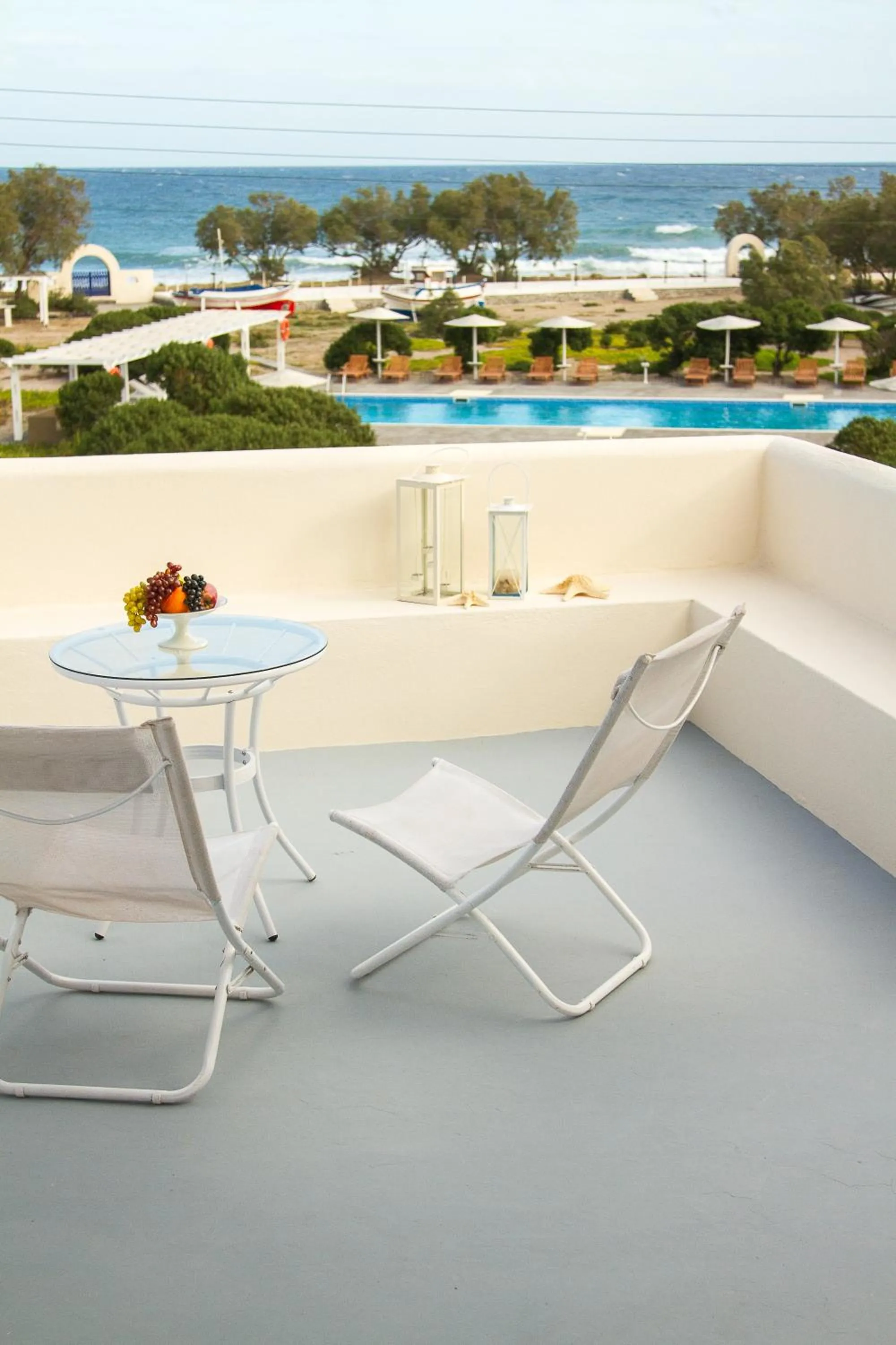 Balcony/Terrace in Sea Sound White Katikies