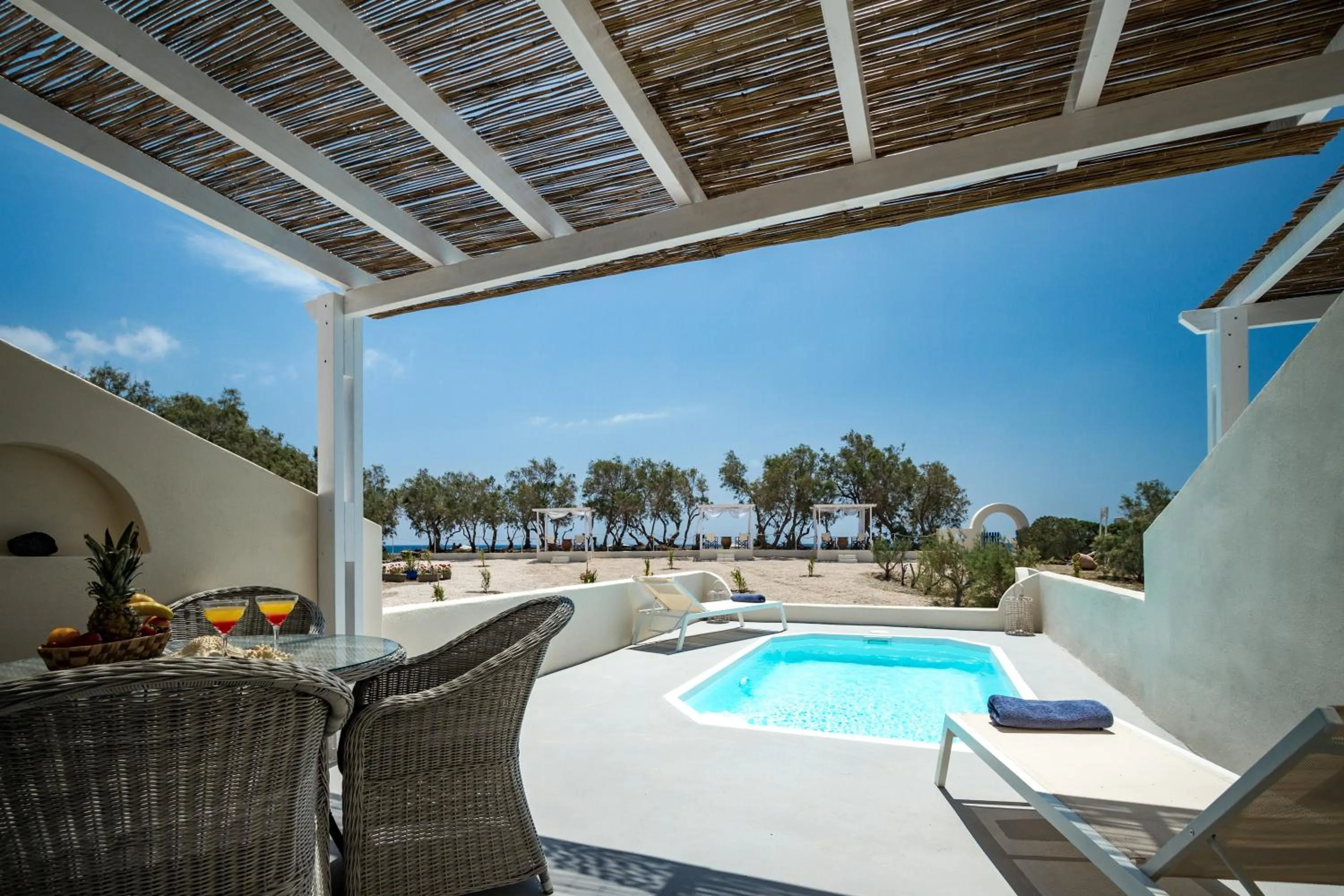 Balcony/Terrace in Sea Sound White Katikies