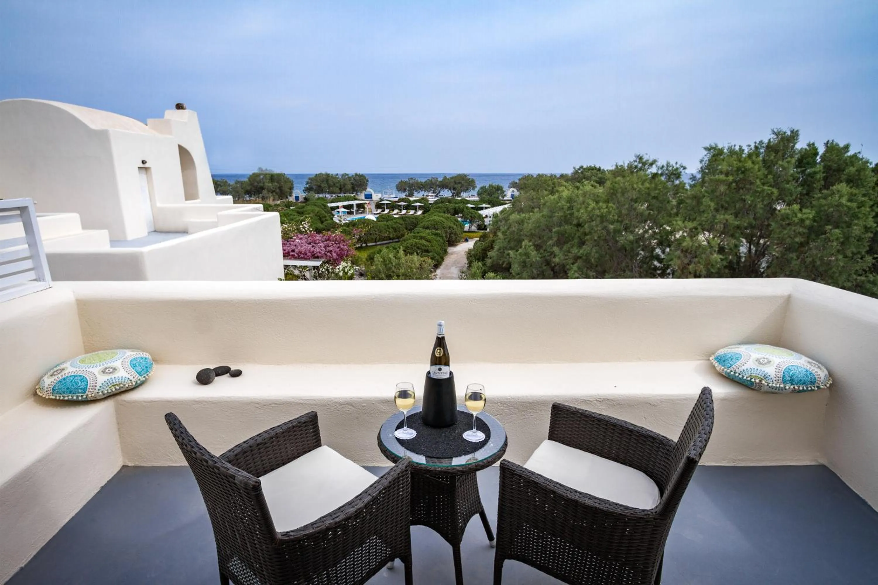 Balcony/Terrace in Sea Sound White Katikies