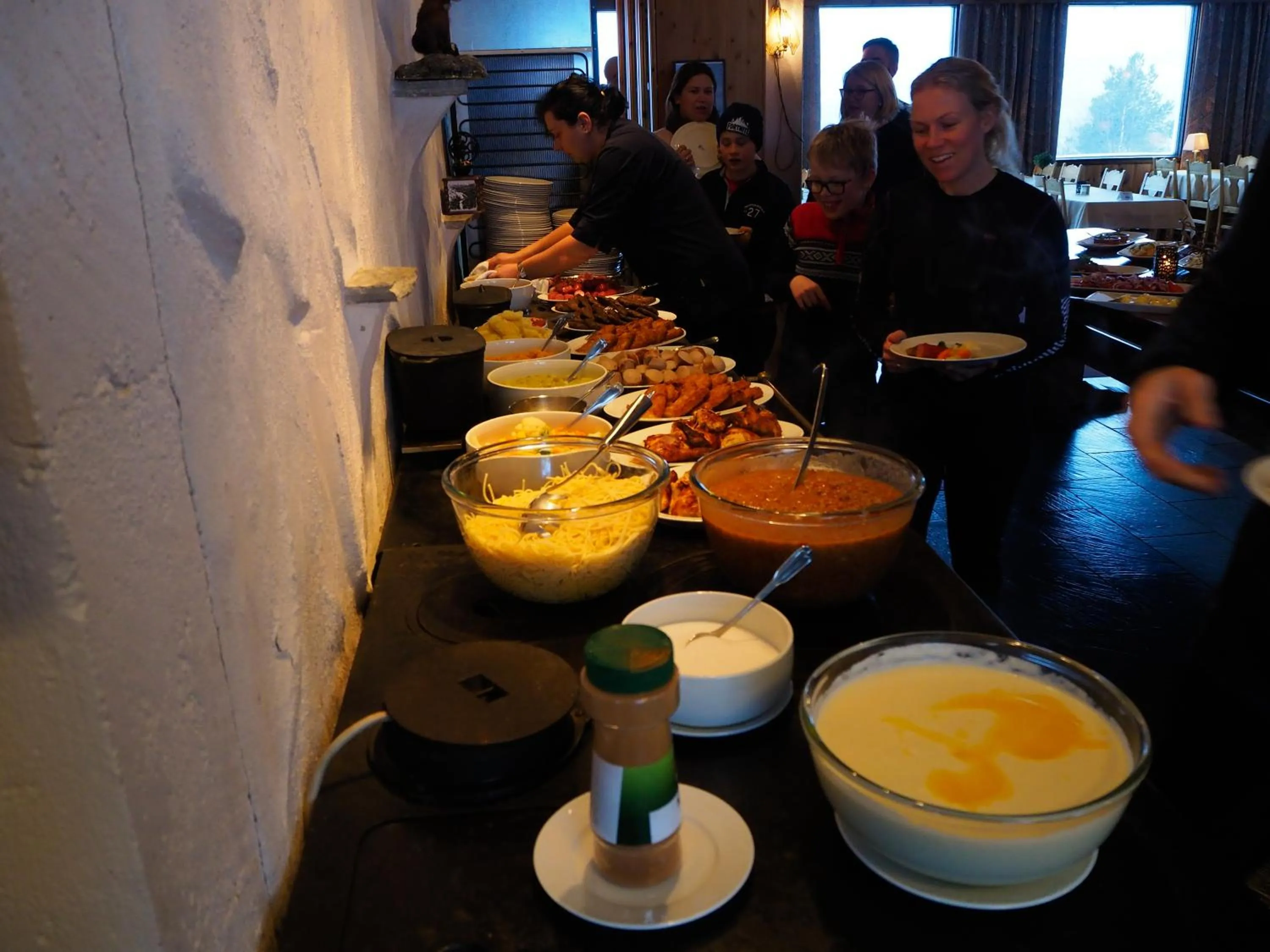 Lunch in Lia Fjellhotell