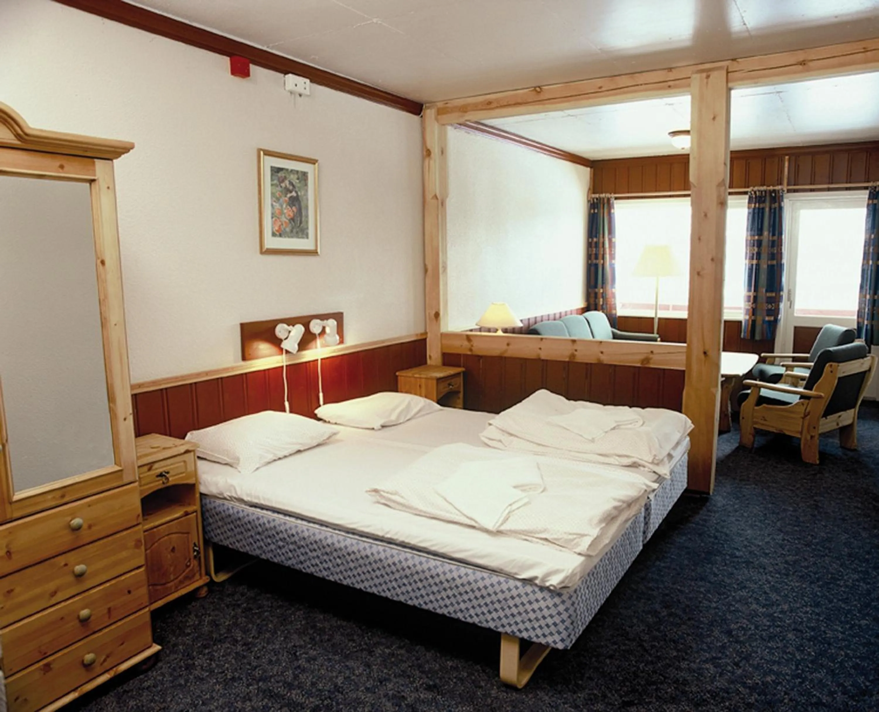 Bedroom, Bed in Lia Fjellhotell