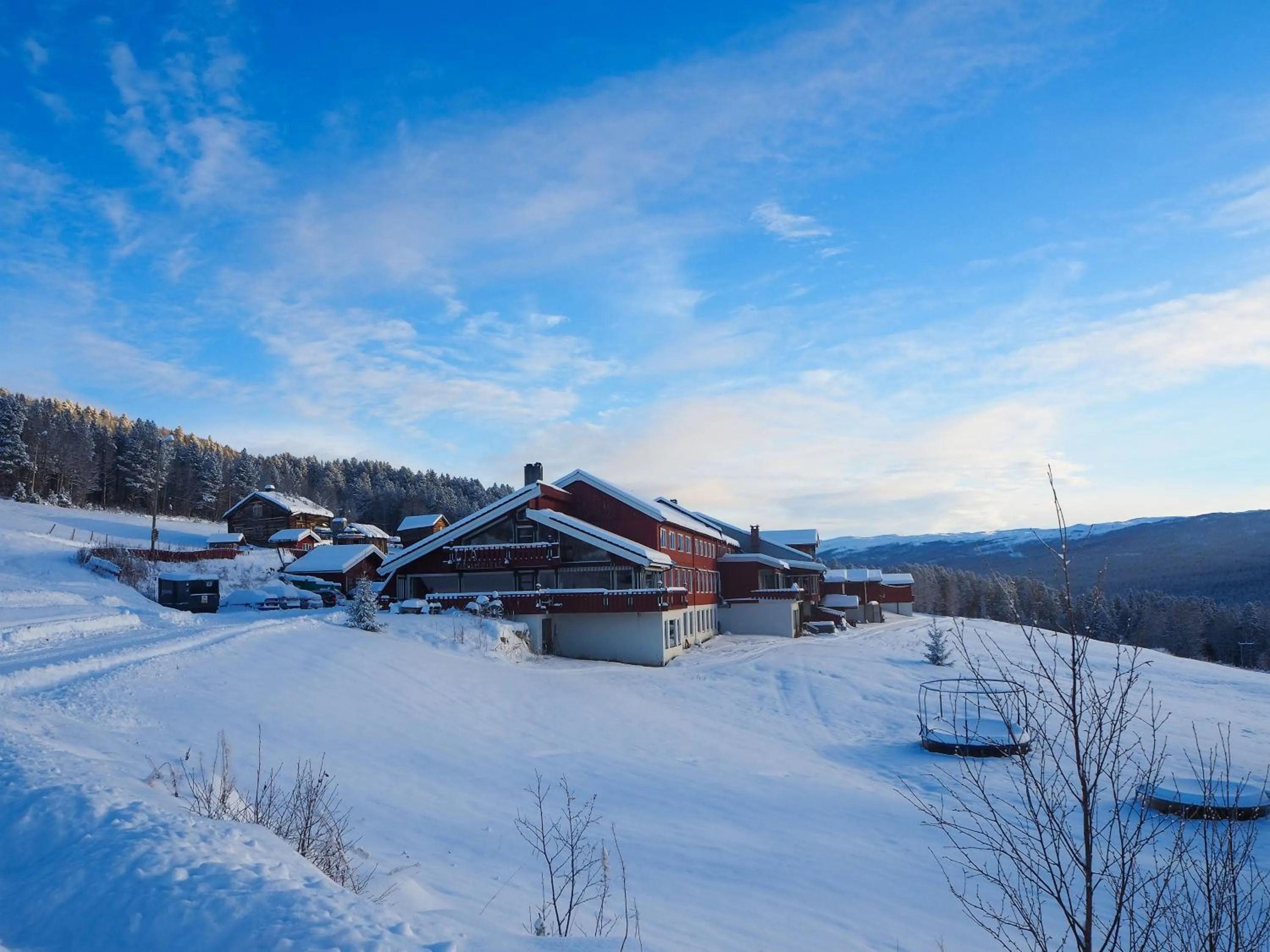 Facade/entrance in Lia Fjellhotell