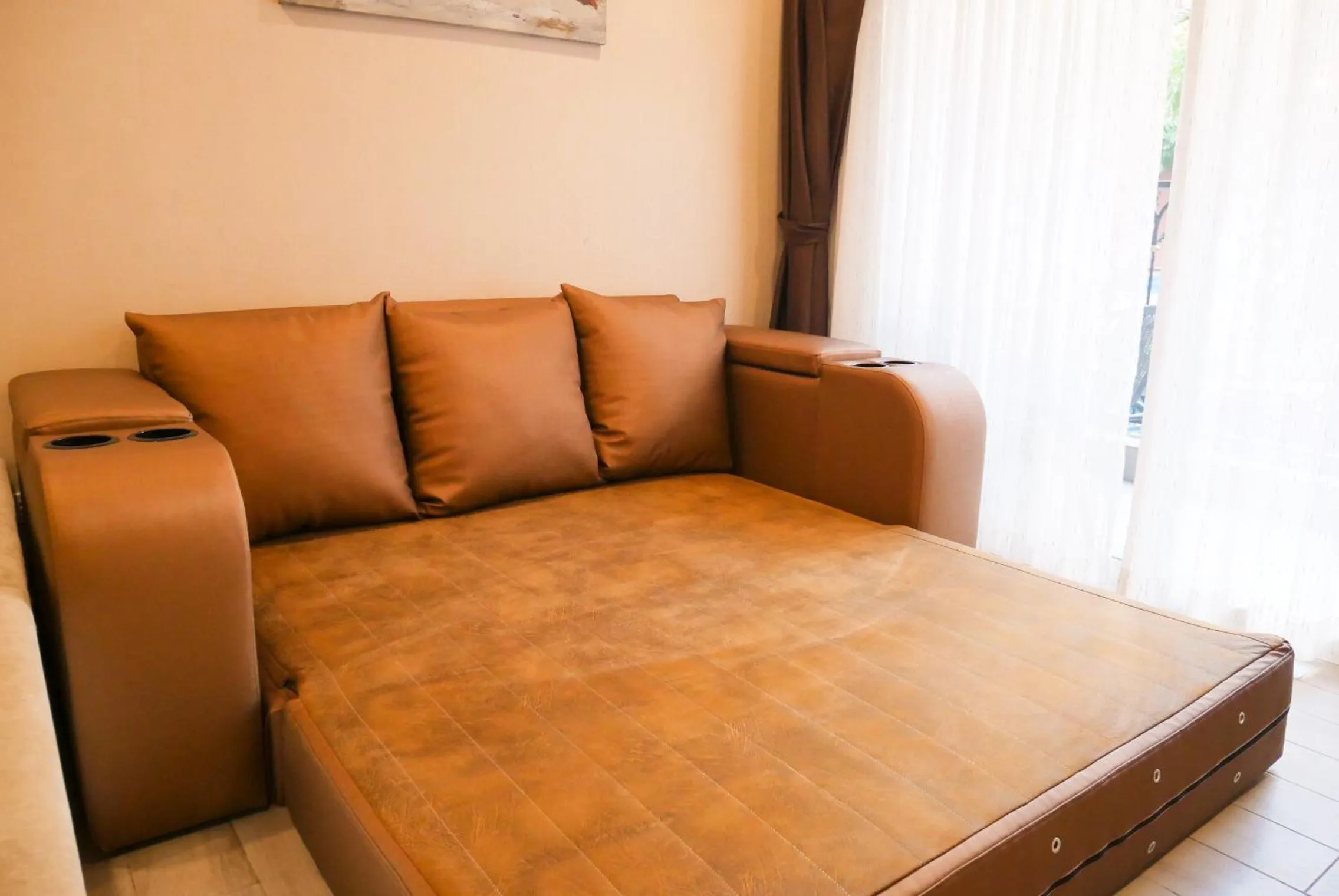 Bed in Seven Seas Resort Pattaya & Sofa bed